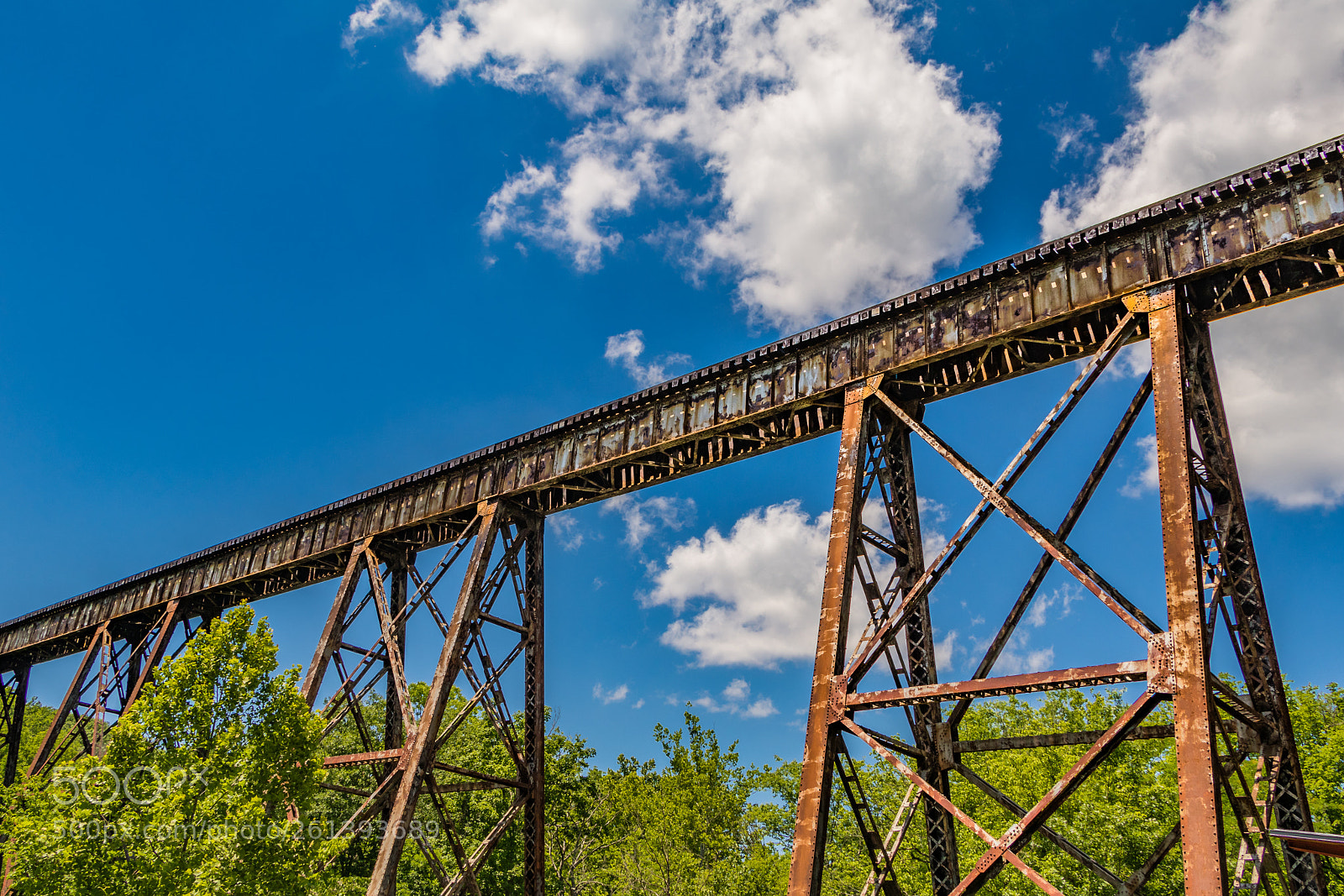 Canon EOS 80D sample photo. Haunted train trestle photography