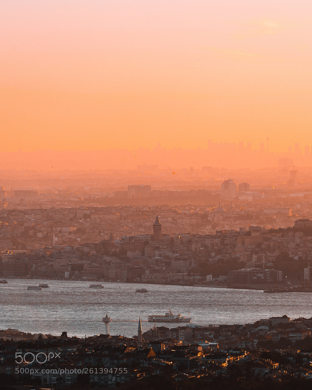 Sony a7 III sample photo. Golden hour in istanbul photography