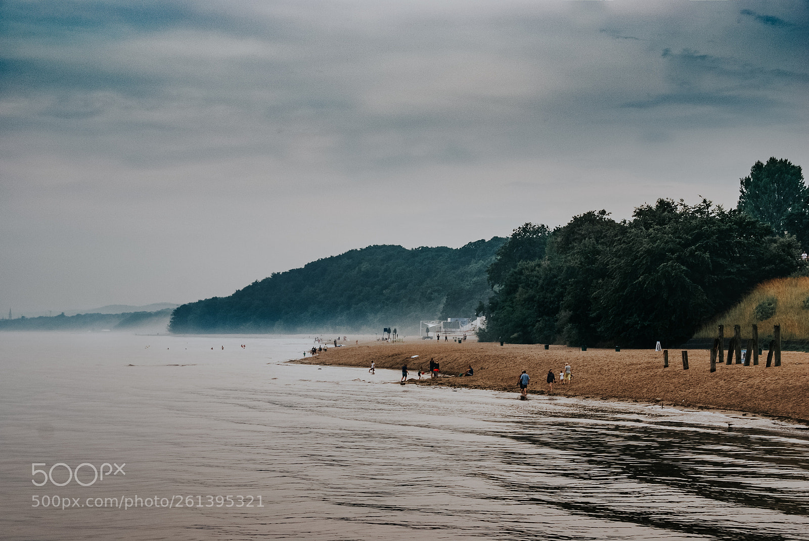 Sony Alpha DSLR-A300 sample photo. Sea ​​in the evening photography