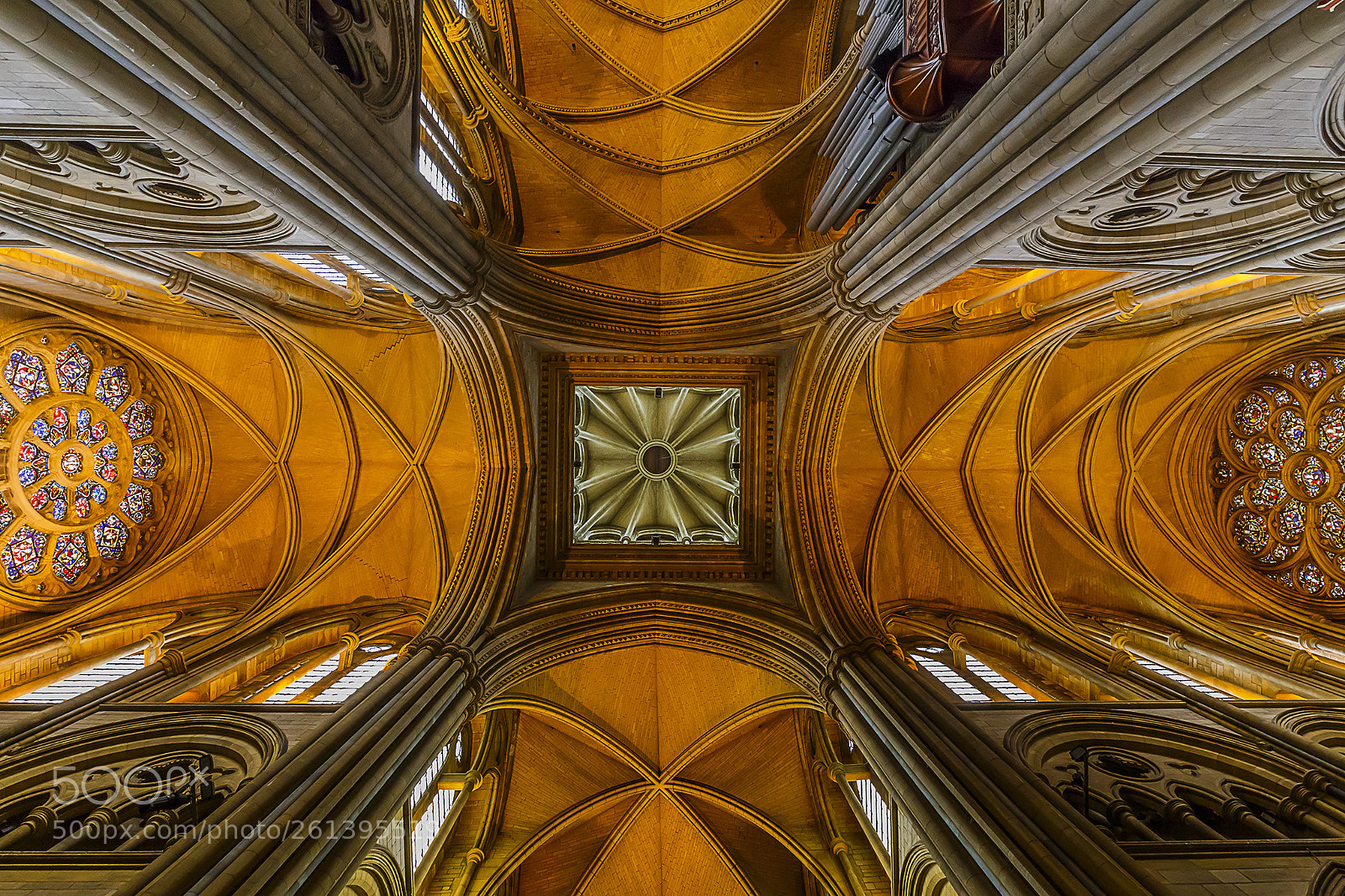 Canon EOS 6D sample photo. Truro cathedral ceiling photography