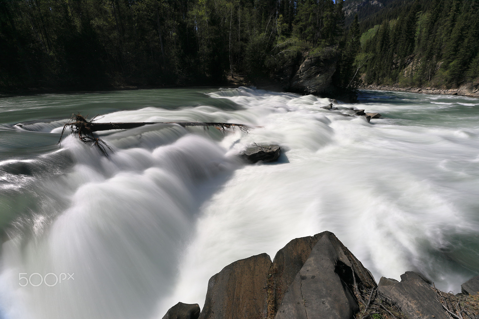 Canon EOS 5D Mark IV + Canon EF 16-35mm F2.8L III USM sample photo. Rearguard falls british columbia photography