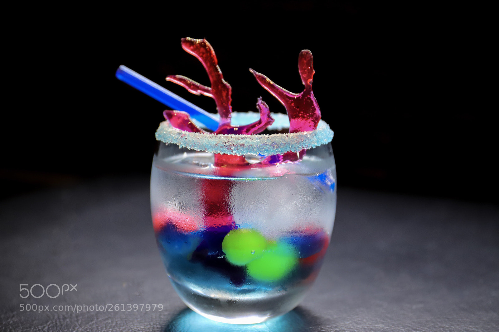 Canon EOS 6D Mark II sample photo. Blue tamamizu soda
 photography