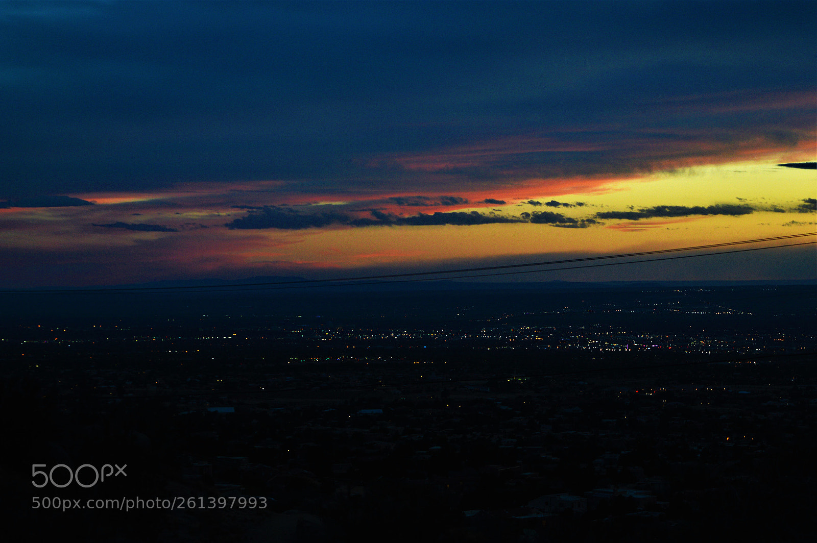 Nikon D3200 sample photo. City from the hill photography