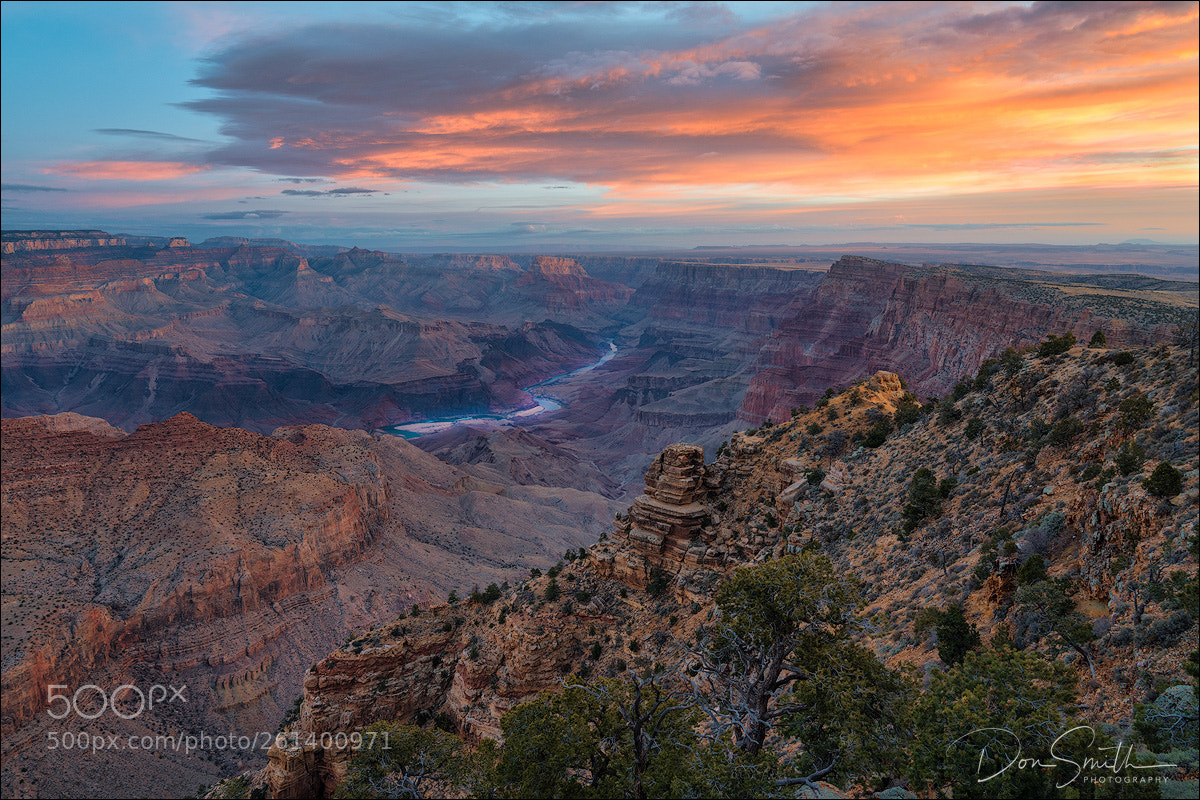 Sony a7R III sample photo. Sunrise at desert view photography