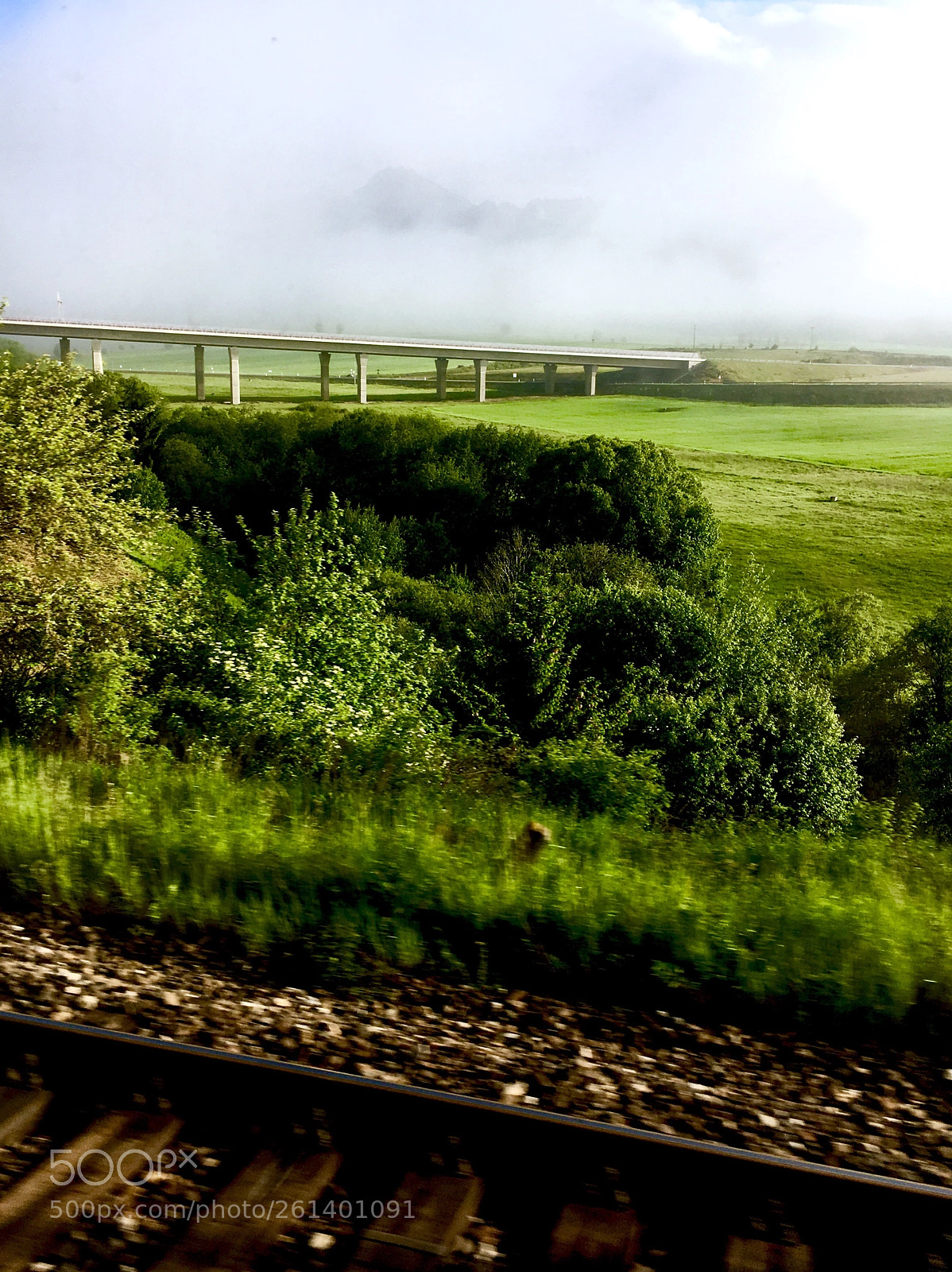 Apple iPhone 6s sample photo. Highway from railway photography