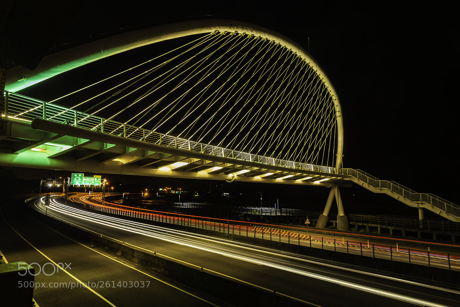 Nikon D750 sample photo. Hsinchu harp bridge photography