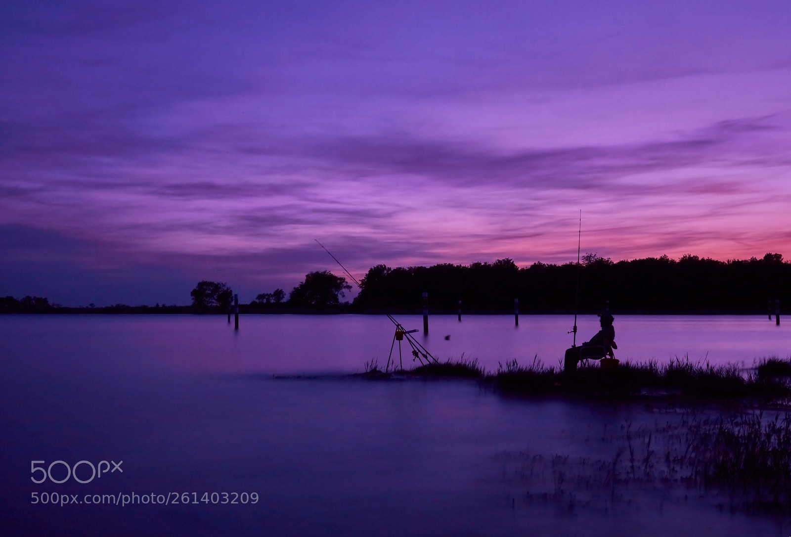 Nikon D3200 sample photo. Lone fisherman at fisherman's photography