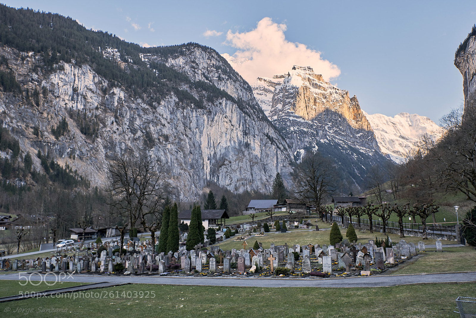 Nikon D750 sample photo. Lauterbrunnen (cemetery) photography