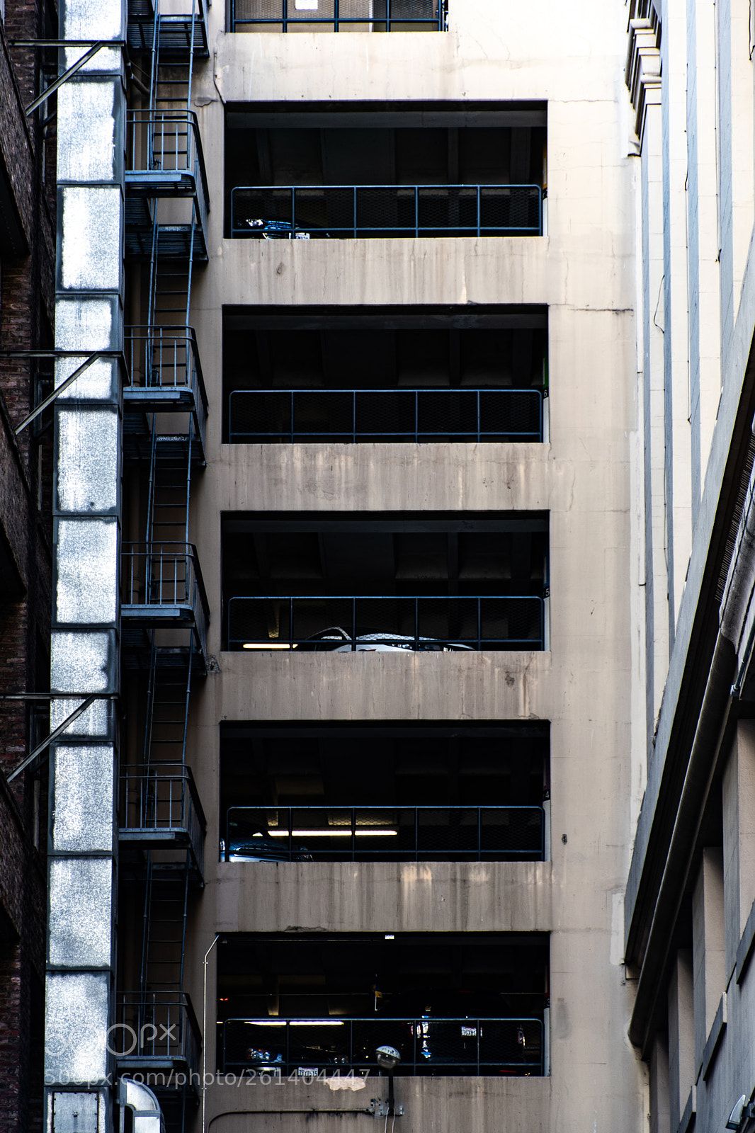 Nikon D5600 sample photo. Parking garage photography