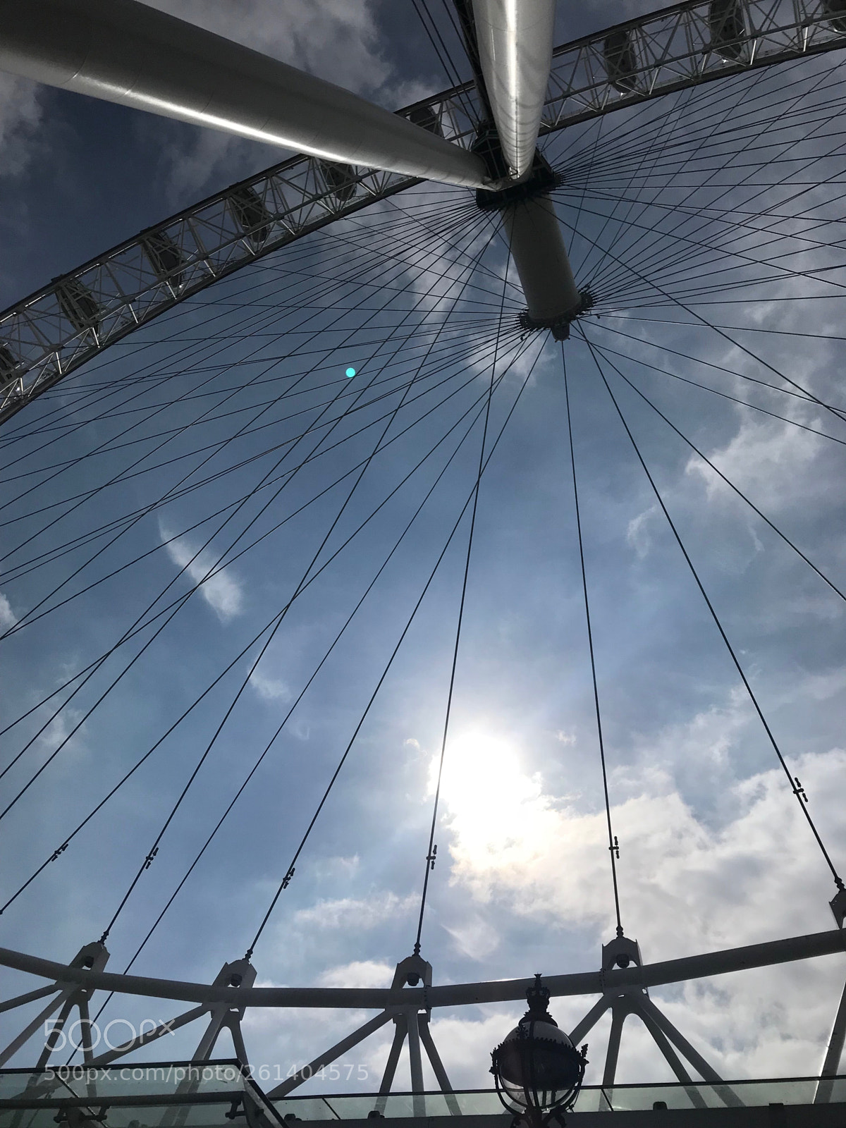 Apple iPhone 7 sample photo. London eye photography