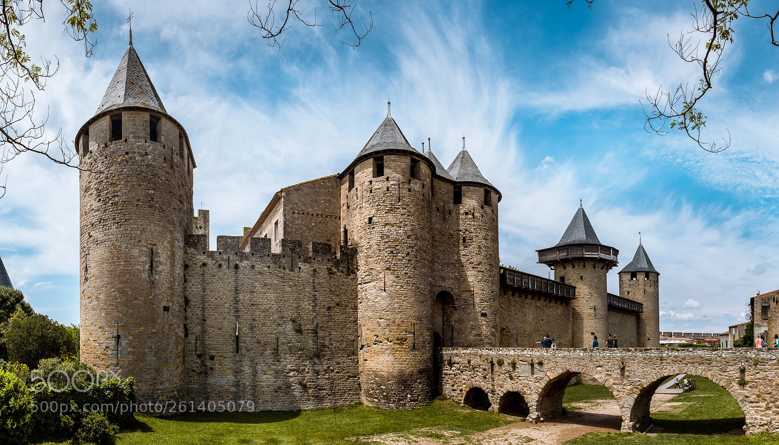 Fujifilm X-T2 sample photo. Carcassonne castle photography