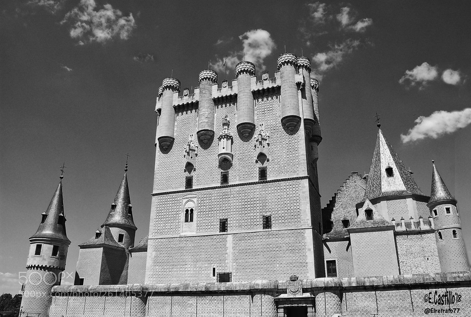 Nikon D40 sample photo. "alcazar de segovia" photography