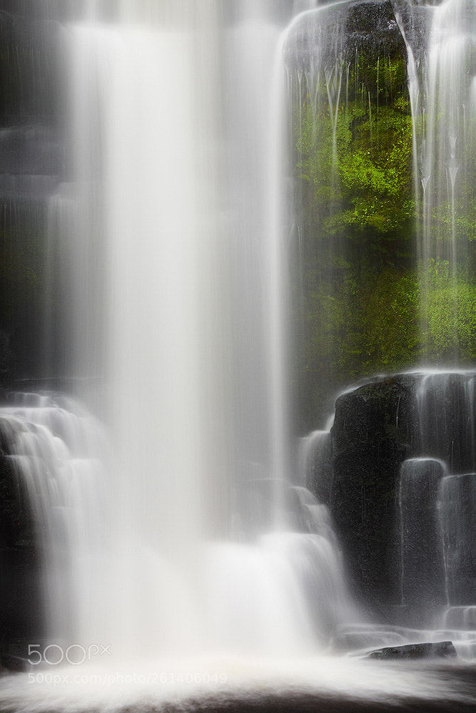 Canon EOS 5D sample photo. Mclean falls, new zealand photography