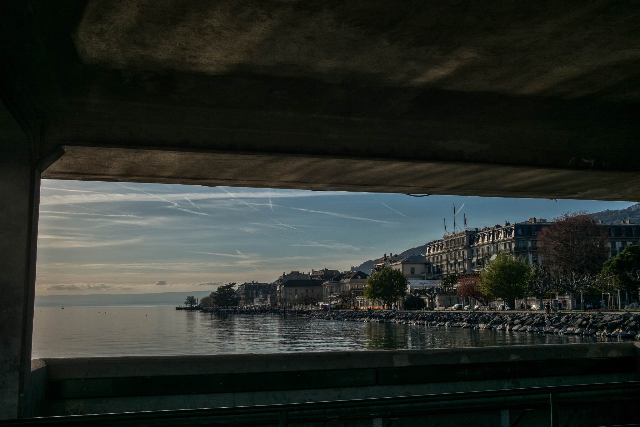 Leica M (Typ 240) sample photo. Vevey from the wharf photography