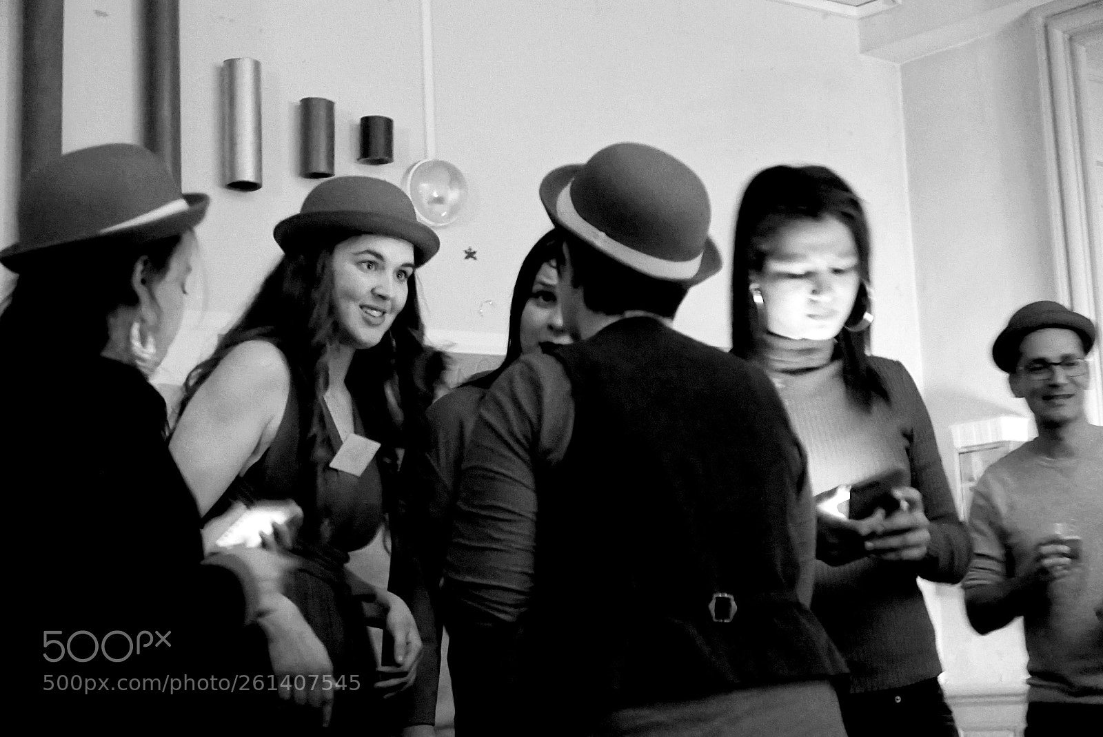 Panasonic Lumix DMC-LX100 sample photo. Hats in the night photography
