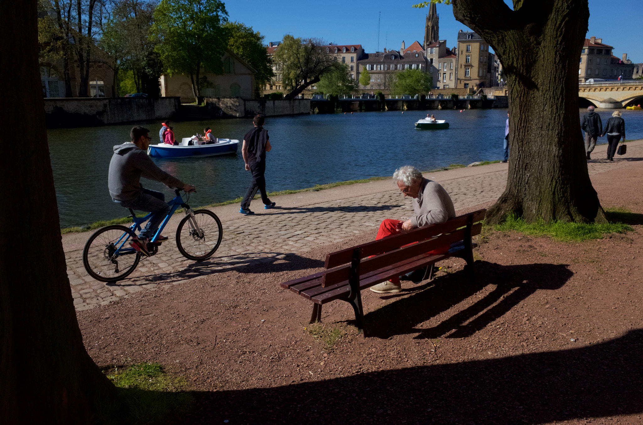 Ricoh GR sample photo. Waterside photography