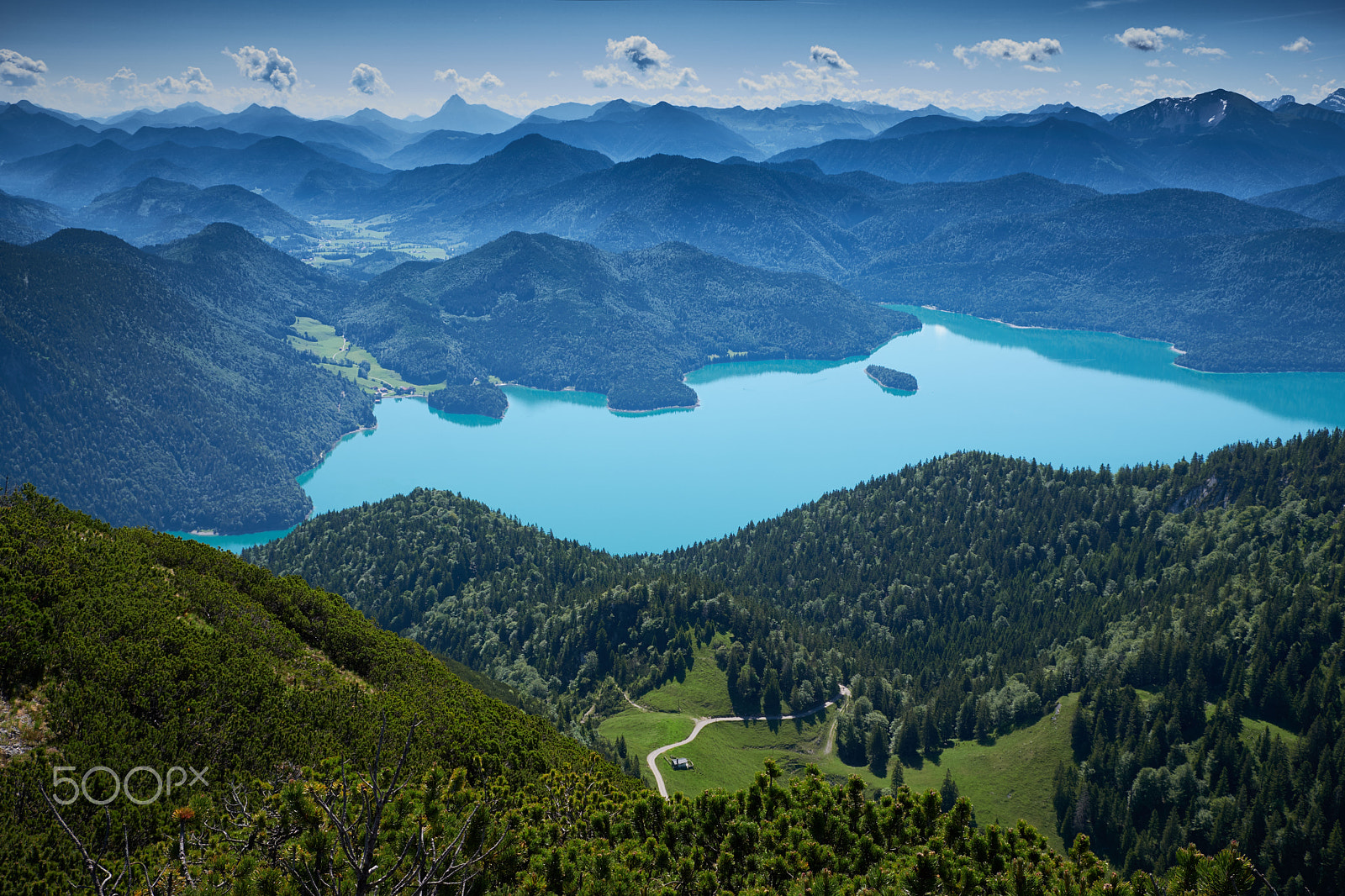 Fujifilm X-H1 sample photo. Walchensee photography