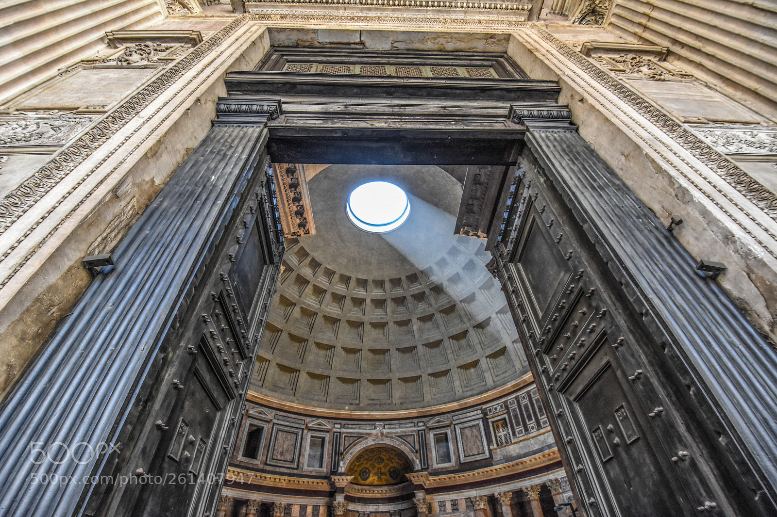 Nikon D7200 sample photo. Pantheon doors photography