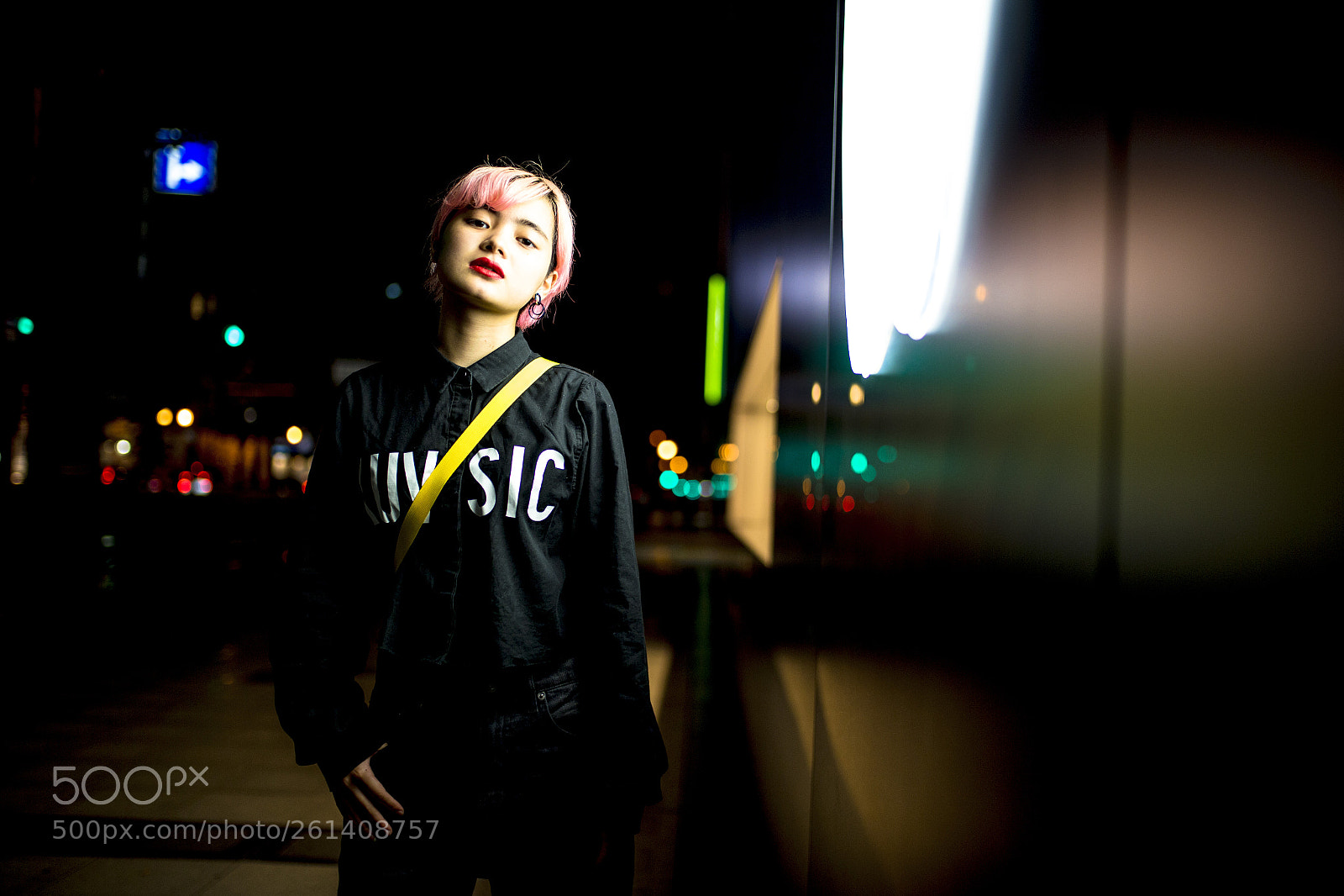 Canon EOS 6D sample photo. 「スナップフォト2018 no.19 : ピンクボブのモデル女子」 photography