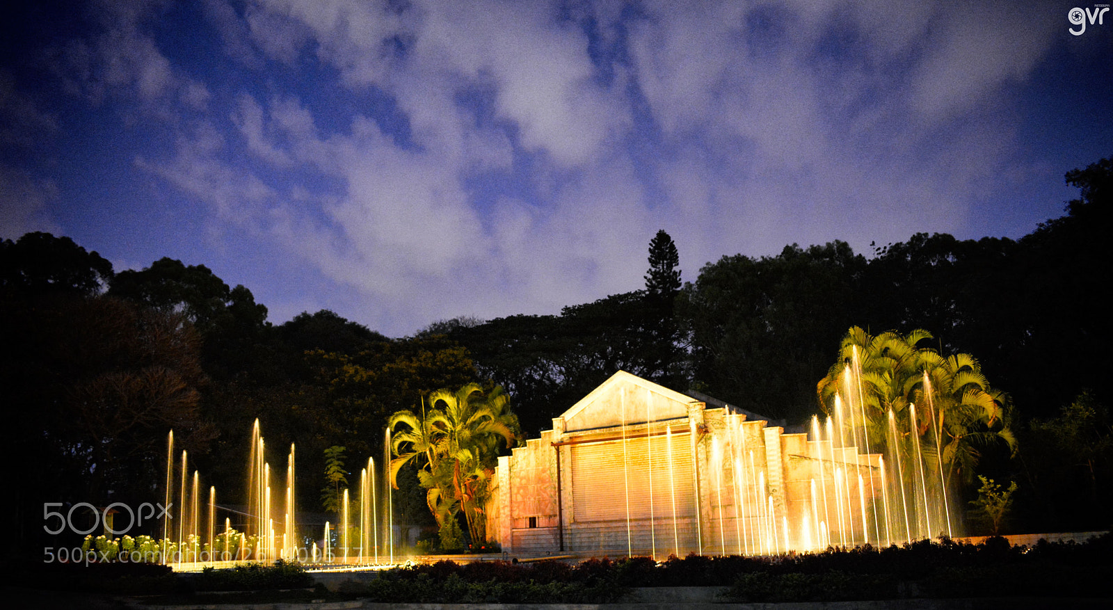 Nikon D5200 sample photo. Indira gandhi musical fountain photography