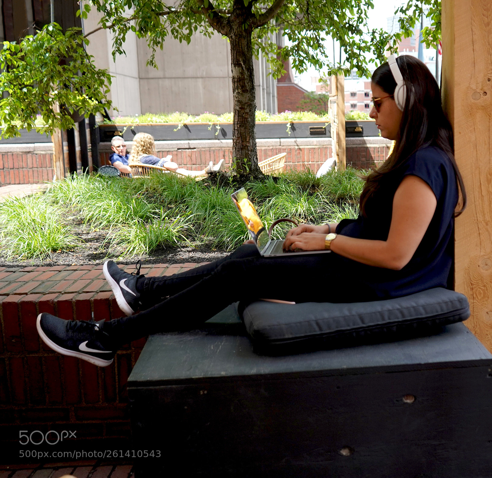 Sony a7 III sample photo. Very relaxed woman photography