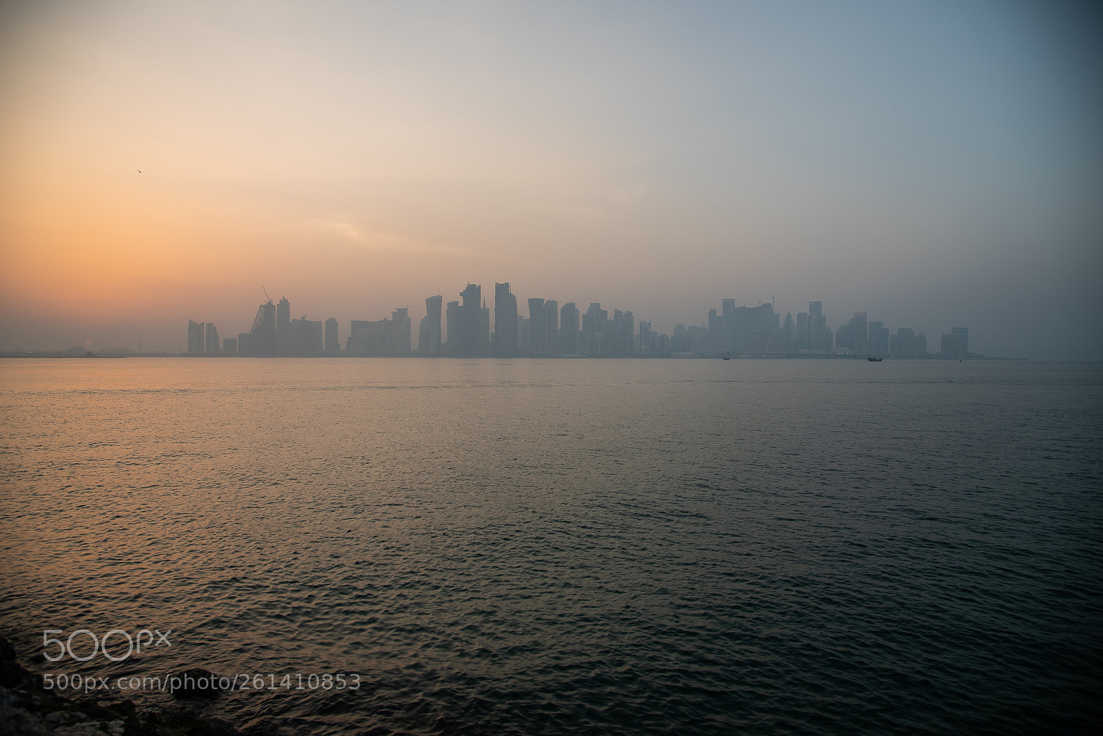 Nikon D750 sample photo. Doha skyline photography