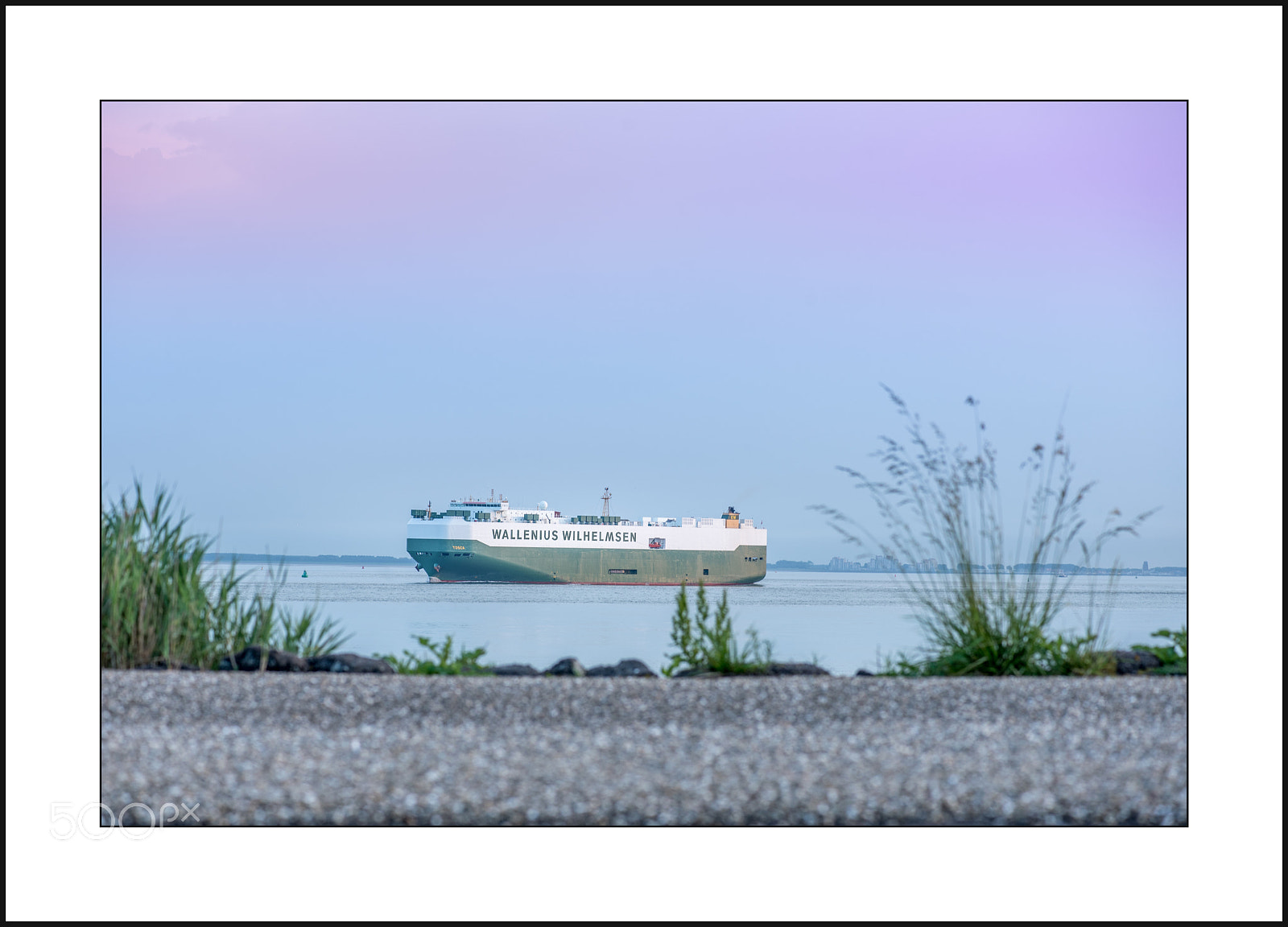 Nikon D750 sample photo. Ship in the evening photography