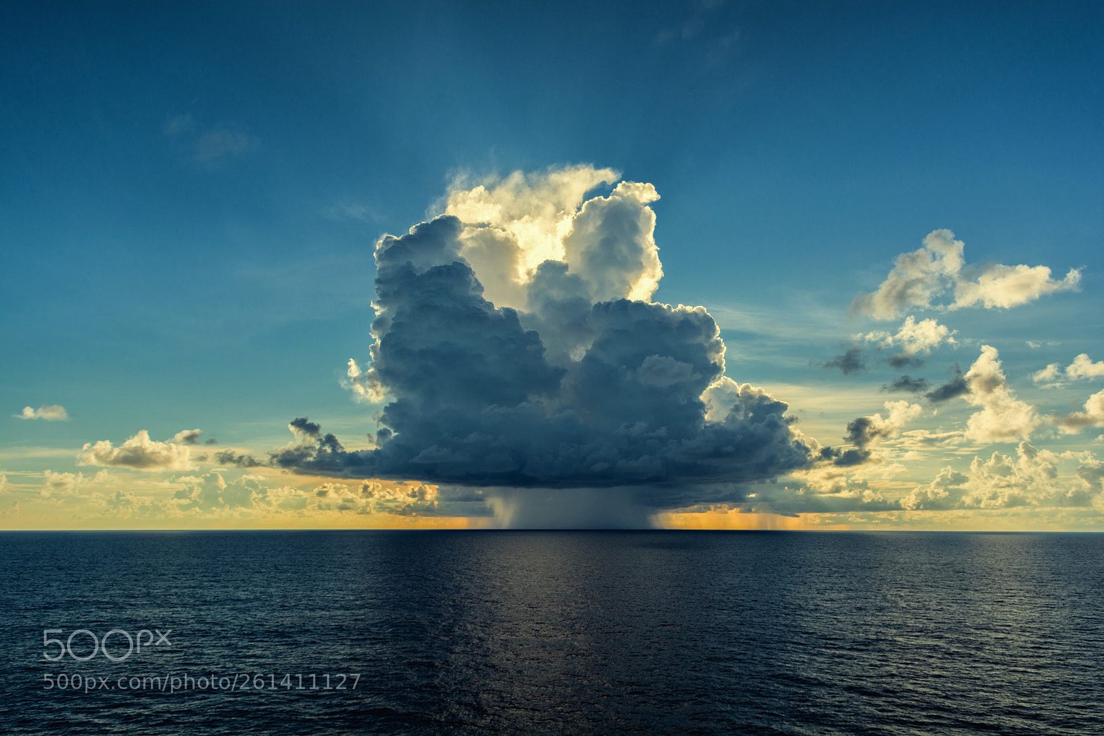 Nikon D7100 sample photo. Ocean cloud photography