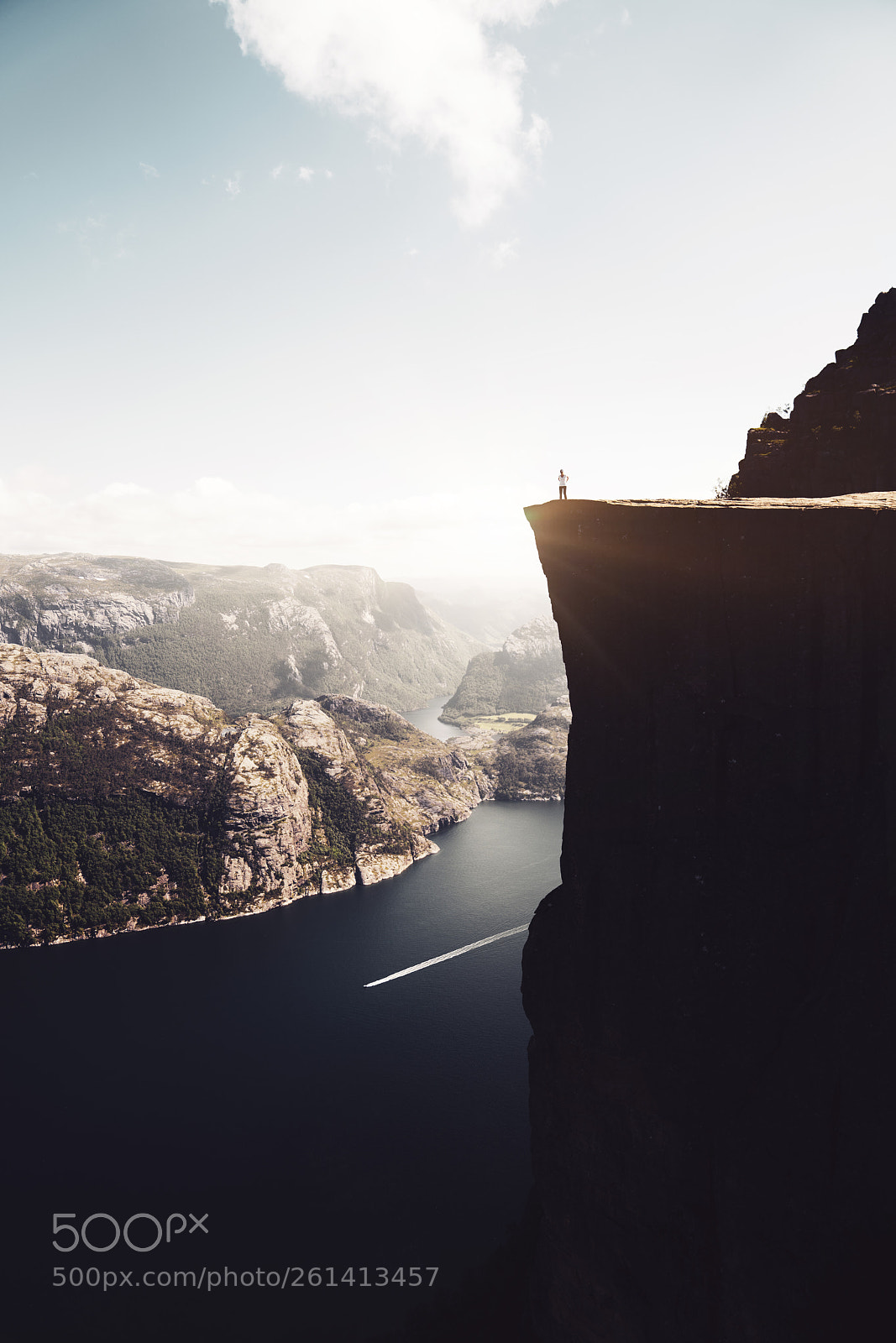 Sony a7R III sample photo. Preikestolen, norway photography