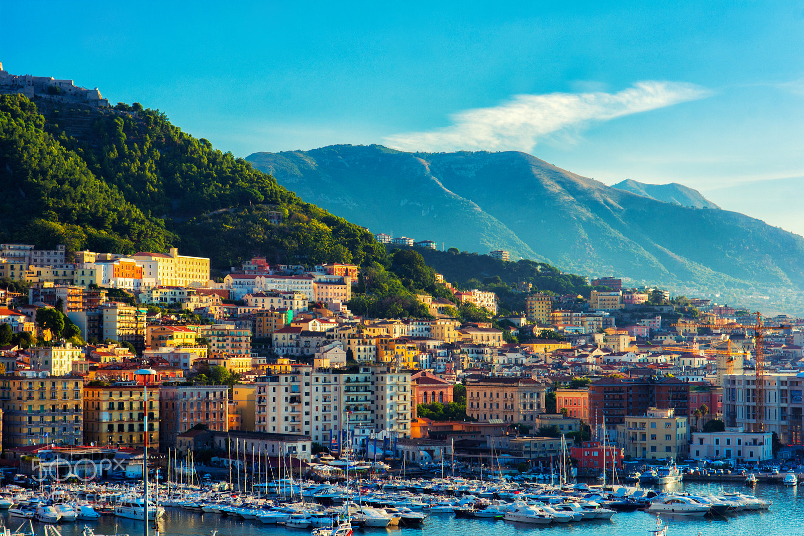 Nikon D7100 sample photo. Salerno in september photography