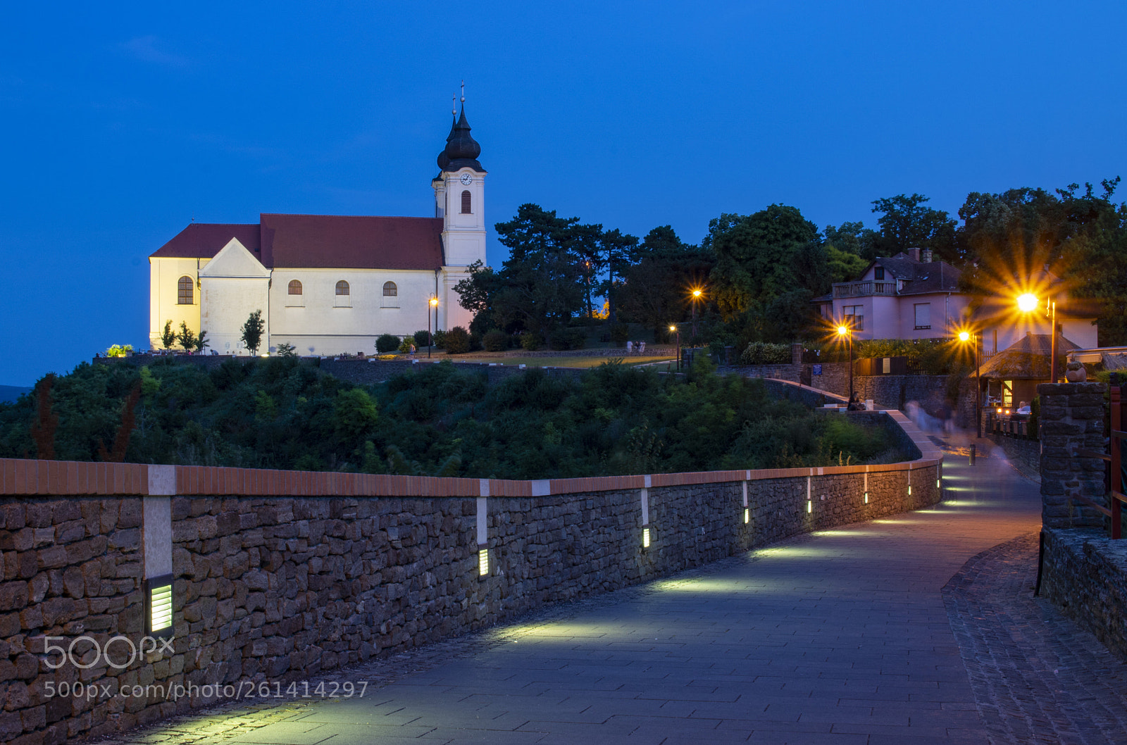 Canon EOS 750D (EOS Rebel T6i / EOS Kiss X8i) sample photo. Tihany abbey photography