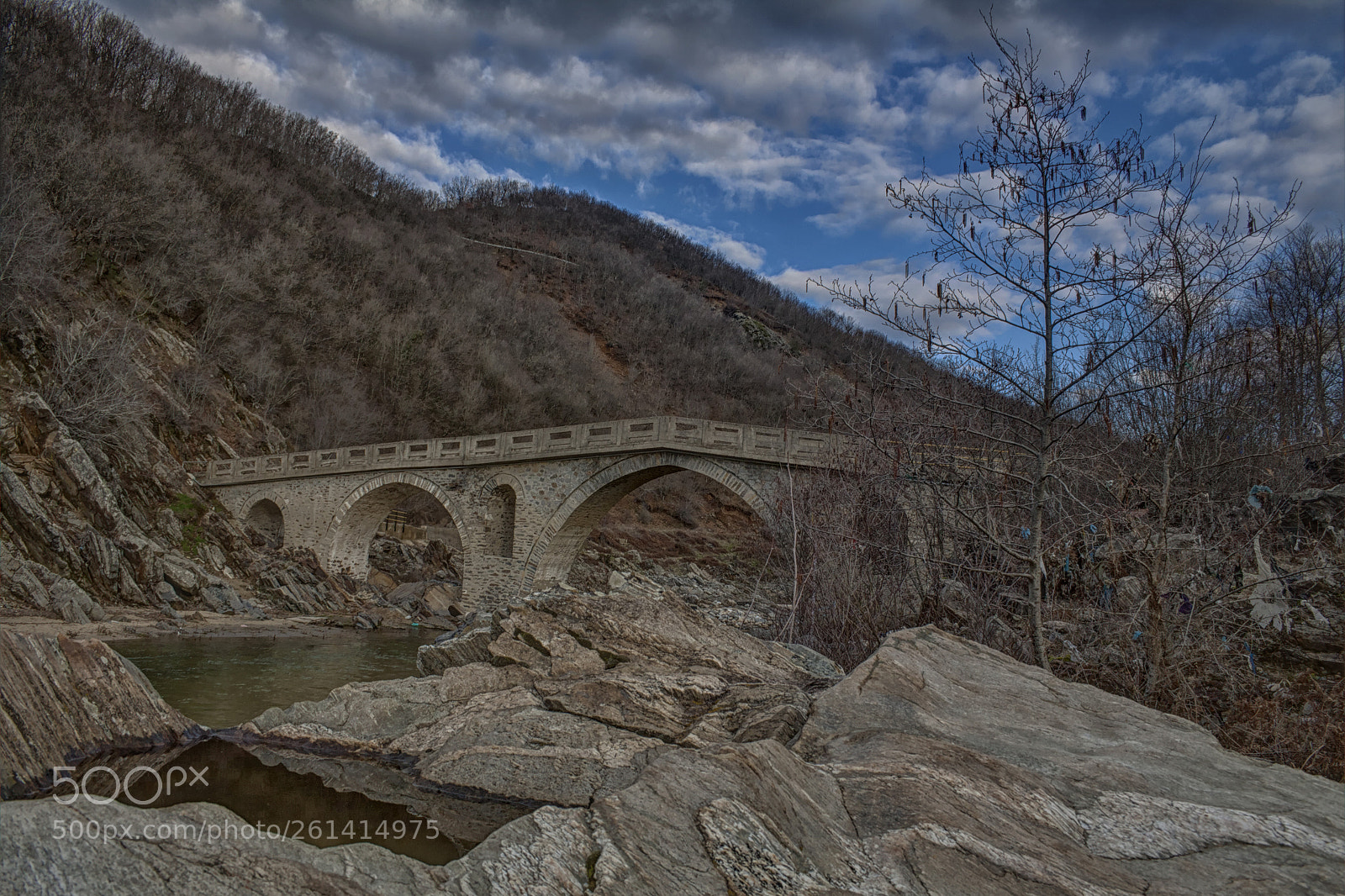 Canon EOS 50D sample photo. Stone bridge photography