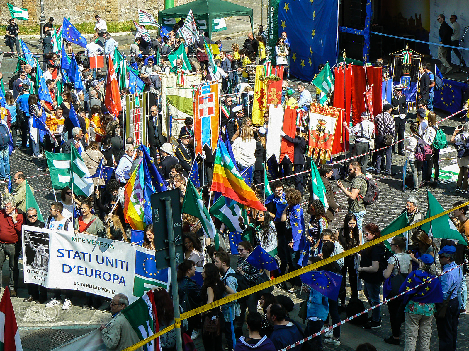 Panasonic DMC-FZ7 sample photo. 60th eu anniversary of the treaties of rome photography