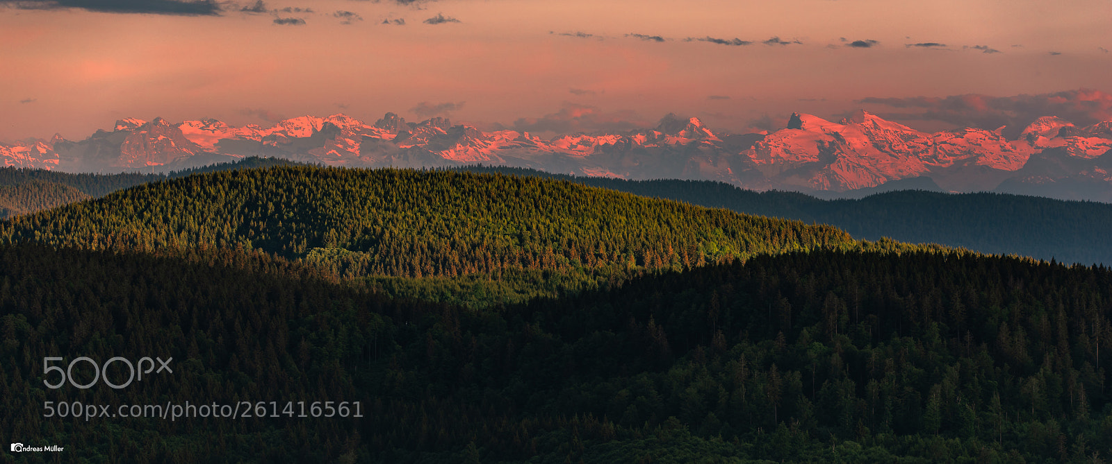 Nikon D810 sample photo. Alpenglow photography