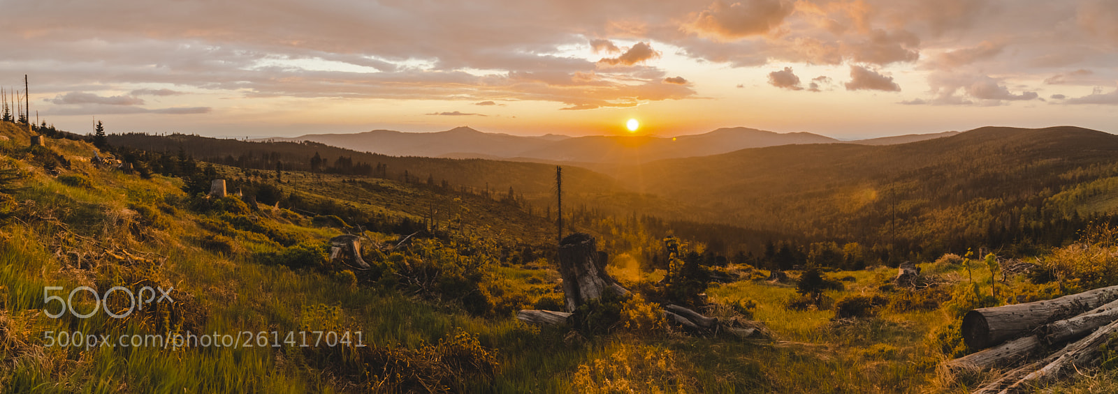 Canon EOS 70D sample photo. Hdr pano over sumava photography