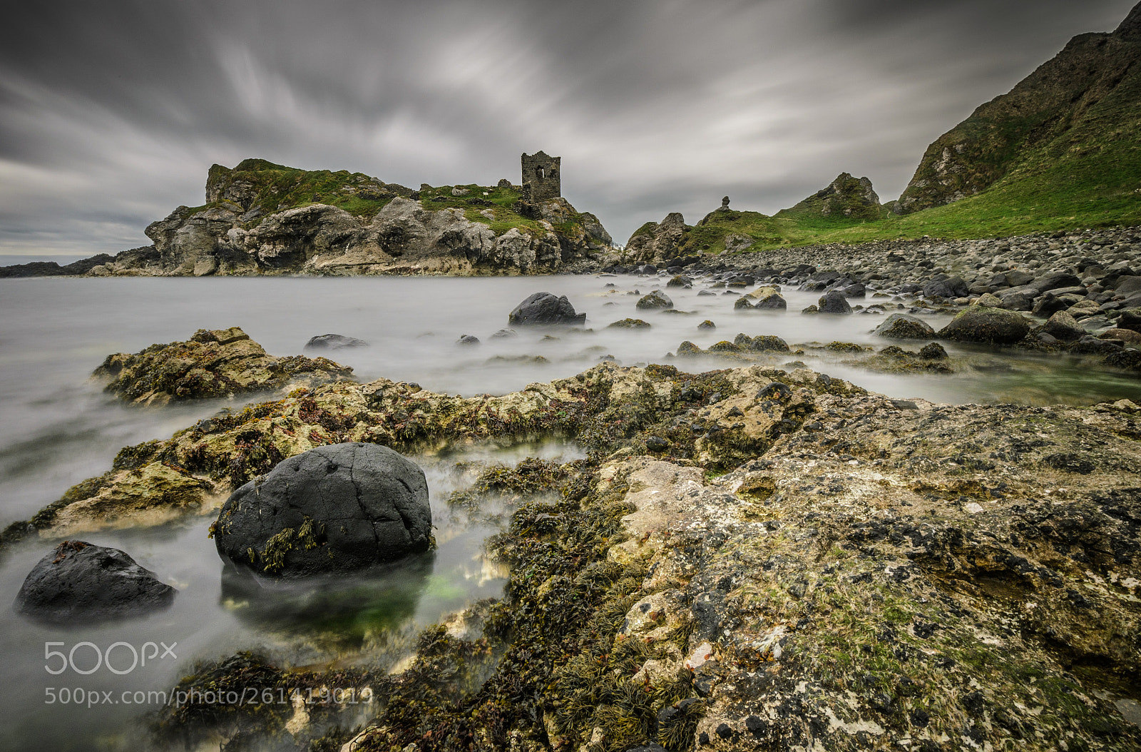 Nikon D5100 sample photo. Kinbane castle photography