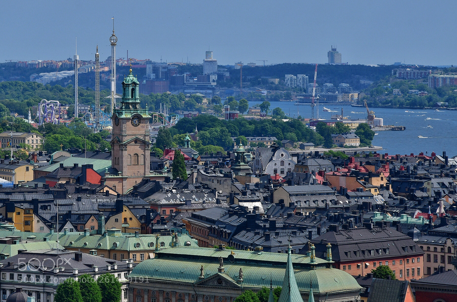 Nikon D500 sample photo. View of old town photography