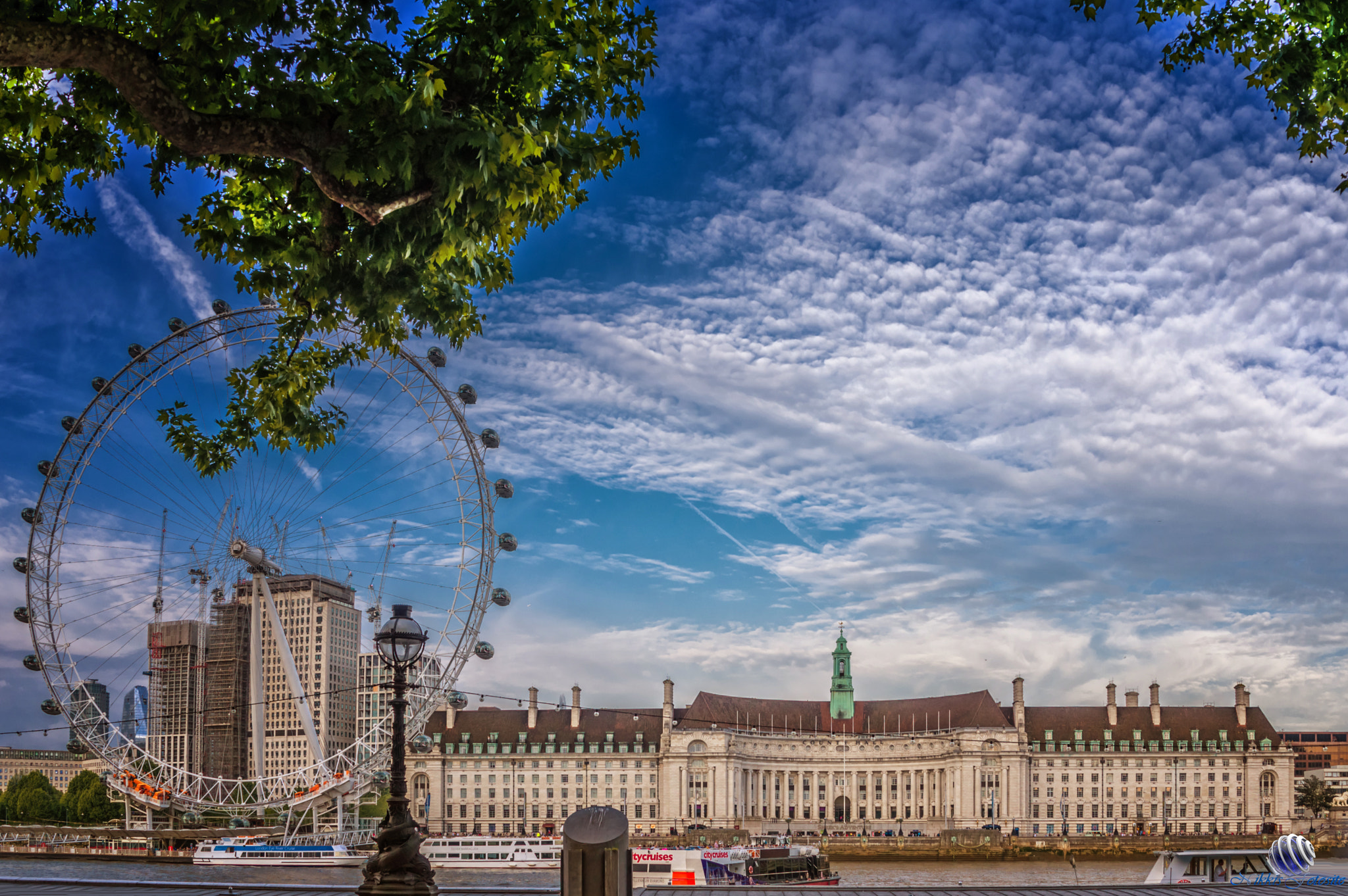 Pentax K-3 II sample photo. London eye card photography