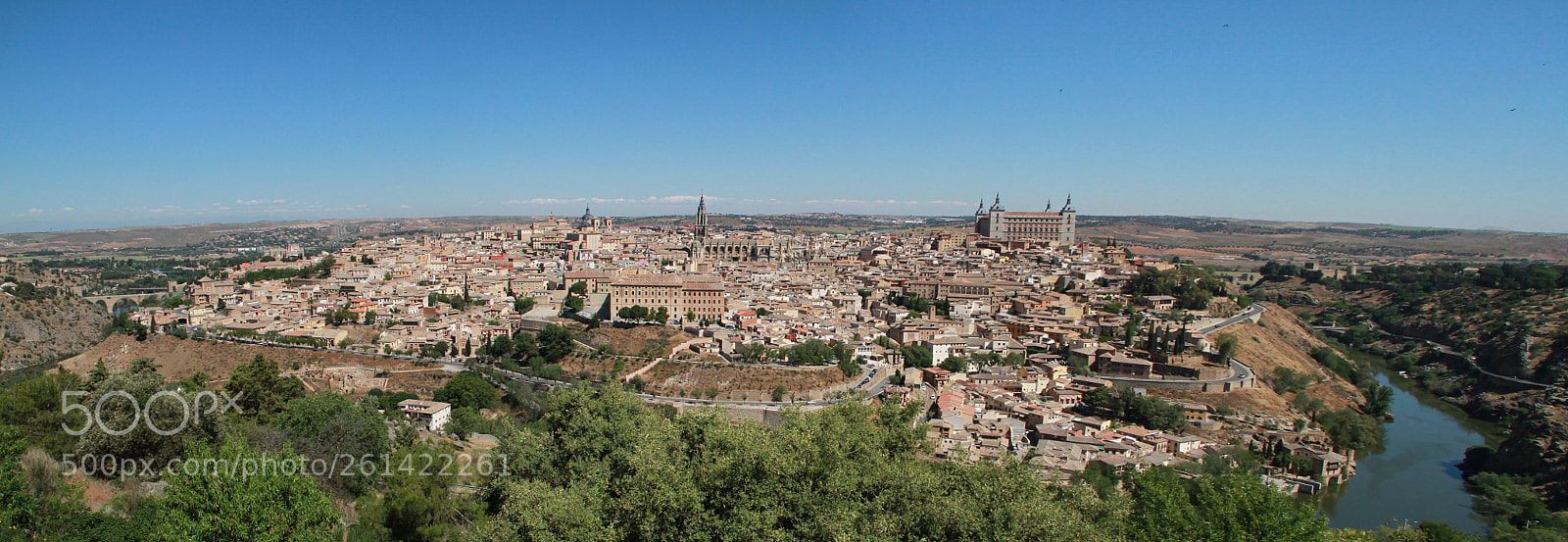 Canon EOS 7D sample photo. Panorama toledo photography