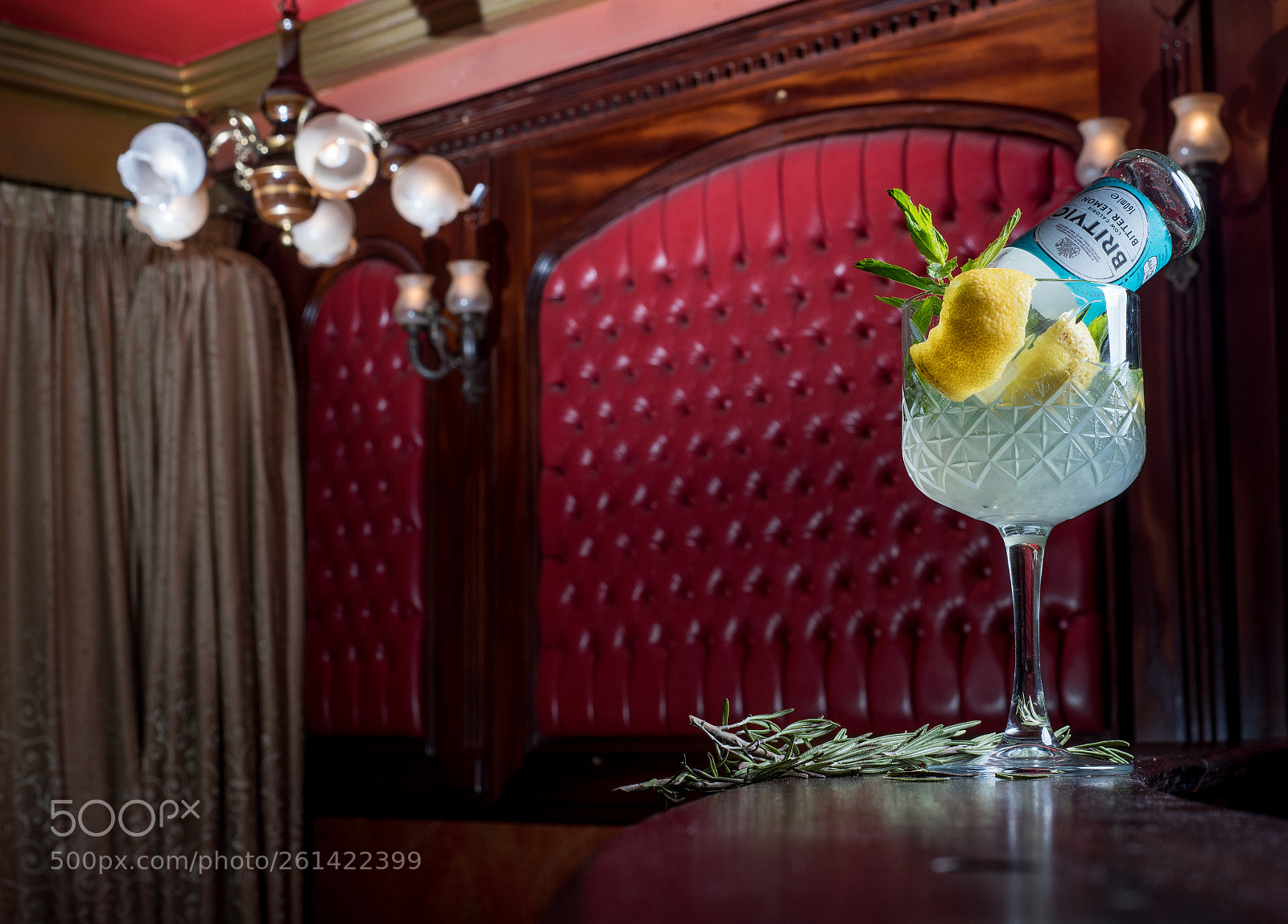 Nikon D750 sample photo. Cocktail red gin photography