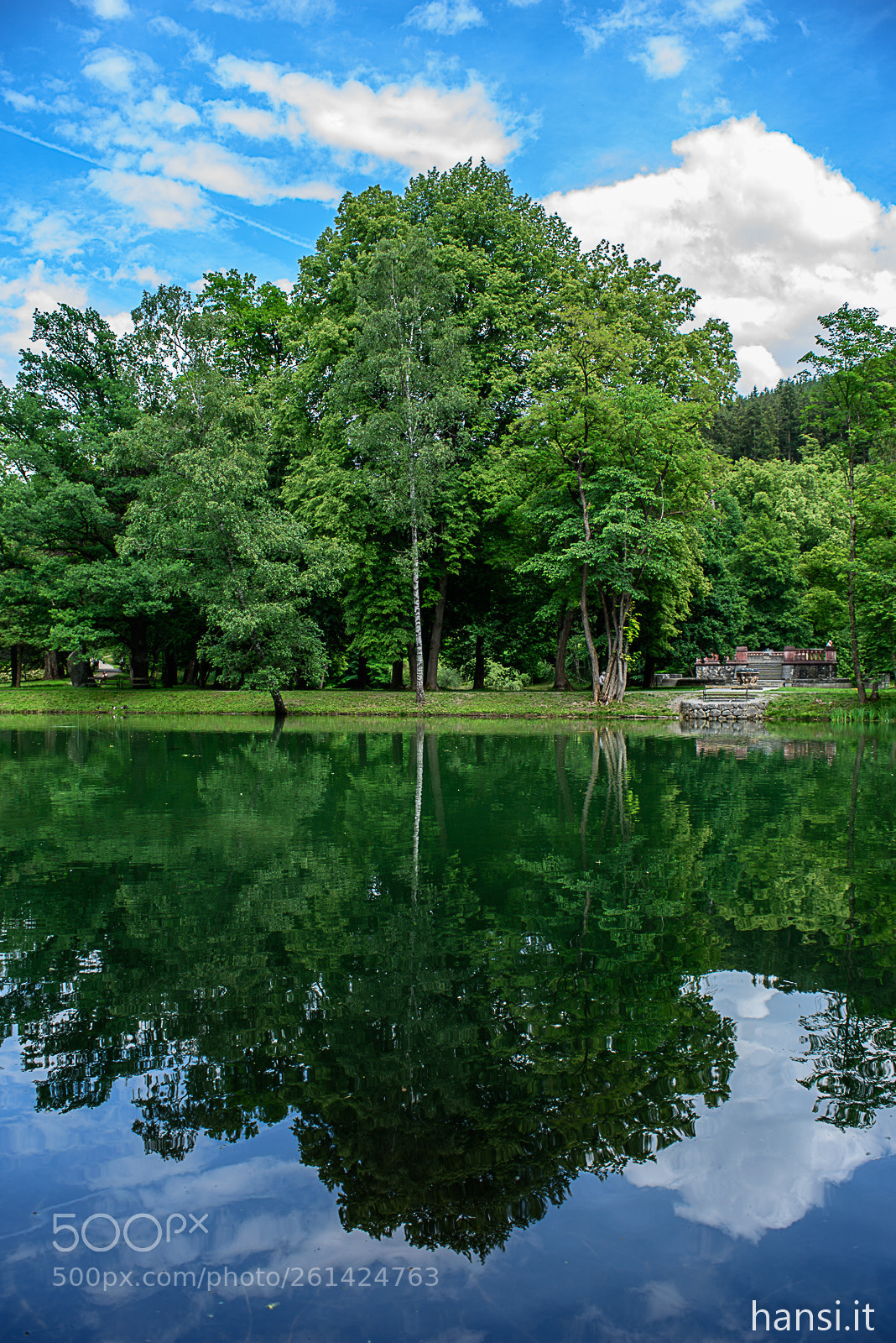 Nikon D750 sample photo. Reflection in the park photography