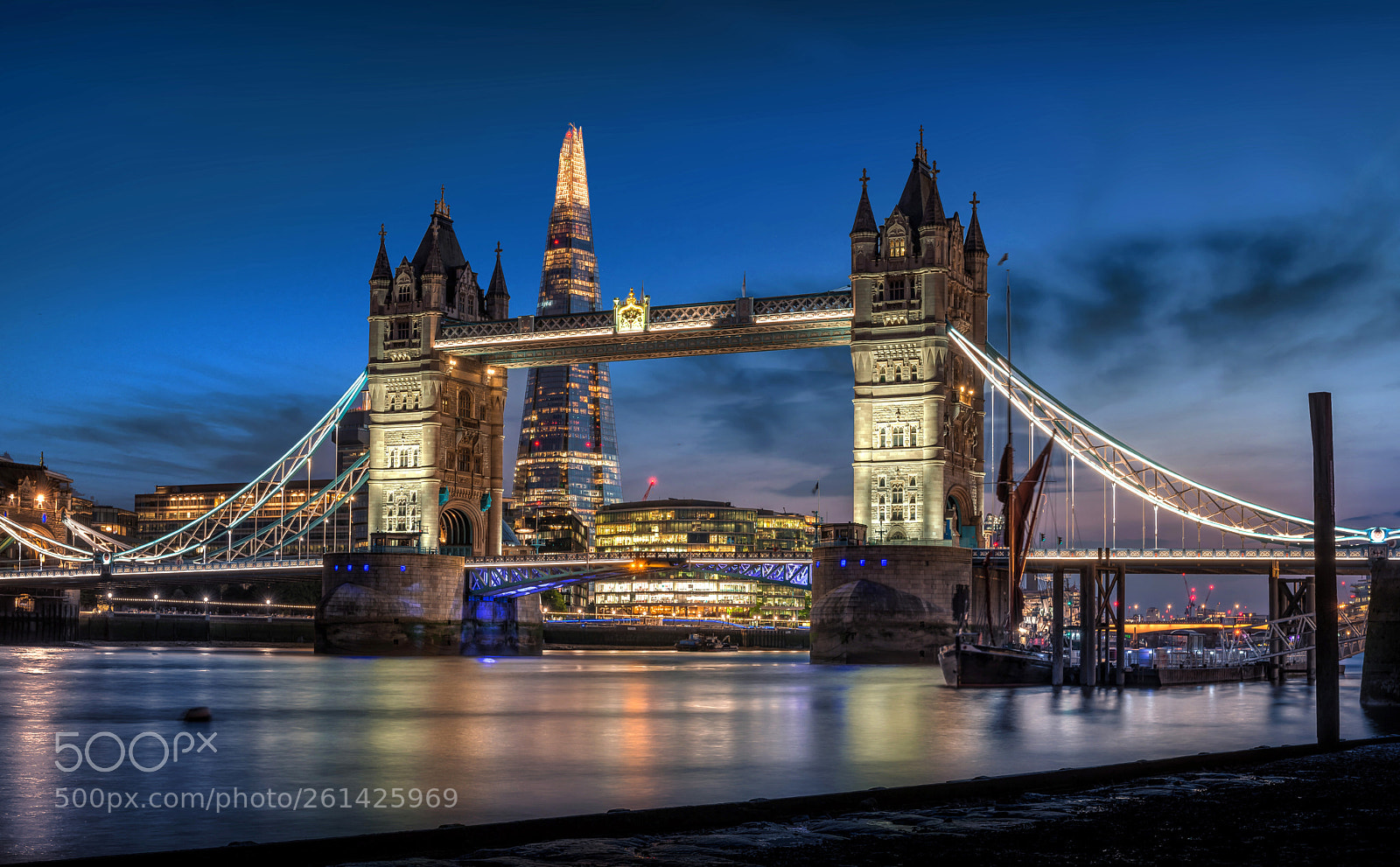 Nikon D600 sample photo. Tower bridge blue hour photography