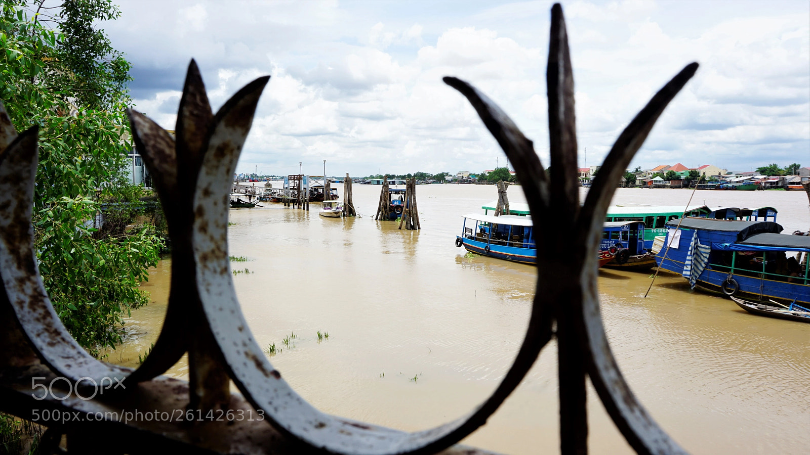 Sony a6000 sample photo. Mekong river in vietnam photography