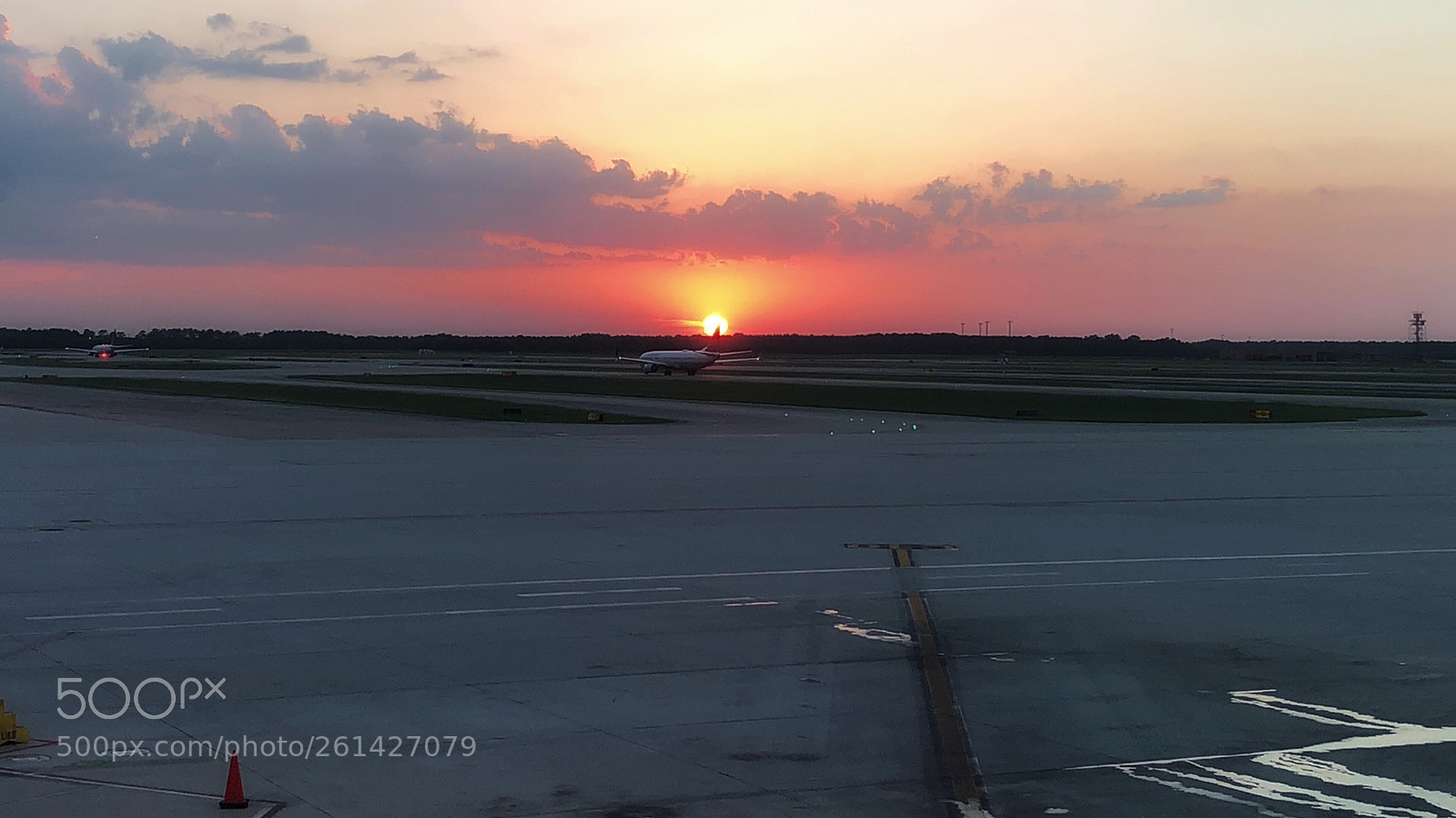 Apple iPhone 8 Plus sample photo. Sunset in houston photography