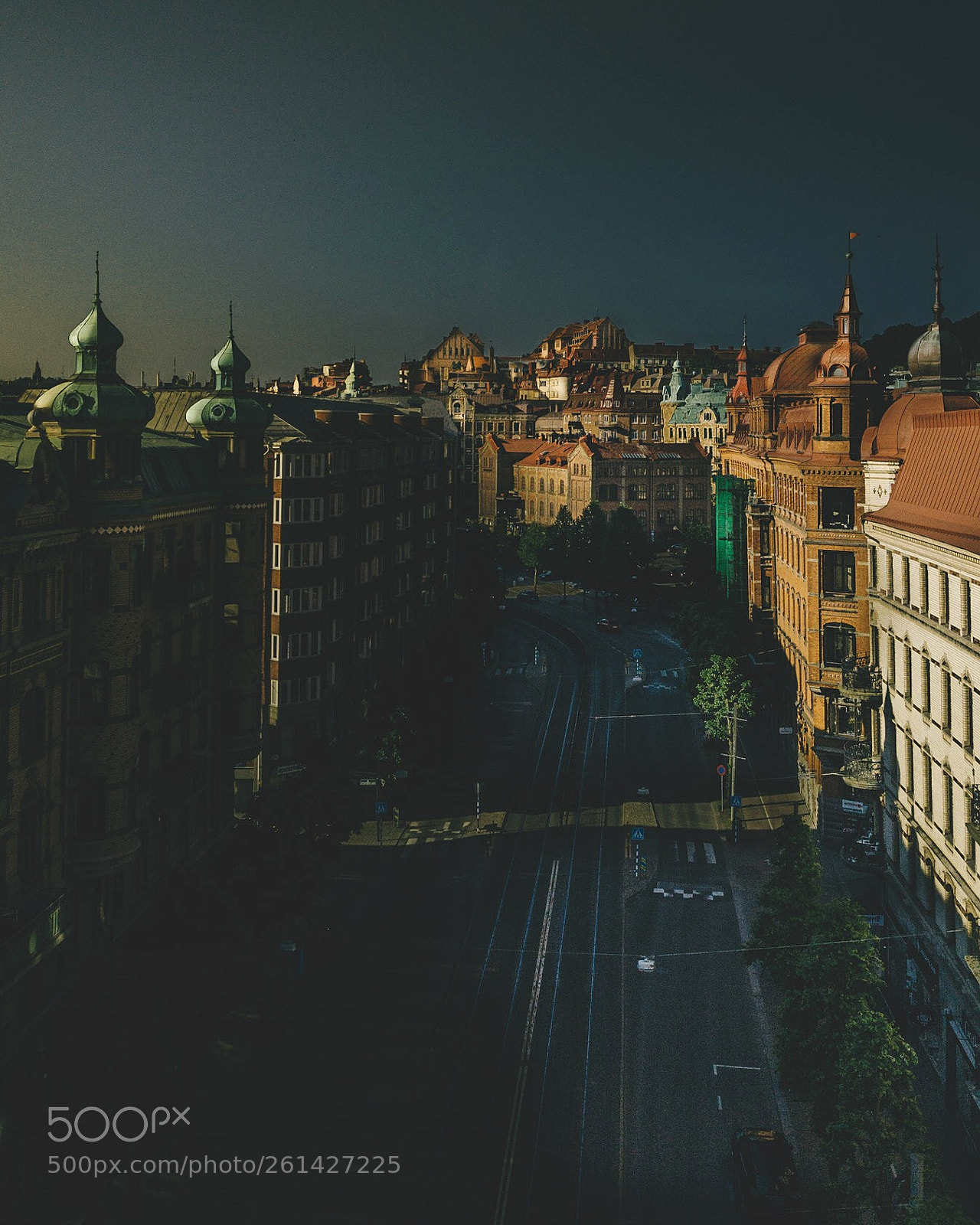 DJI FC220 sample photo. Linnégatan photography