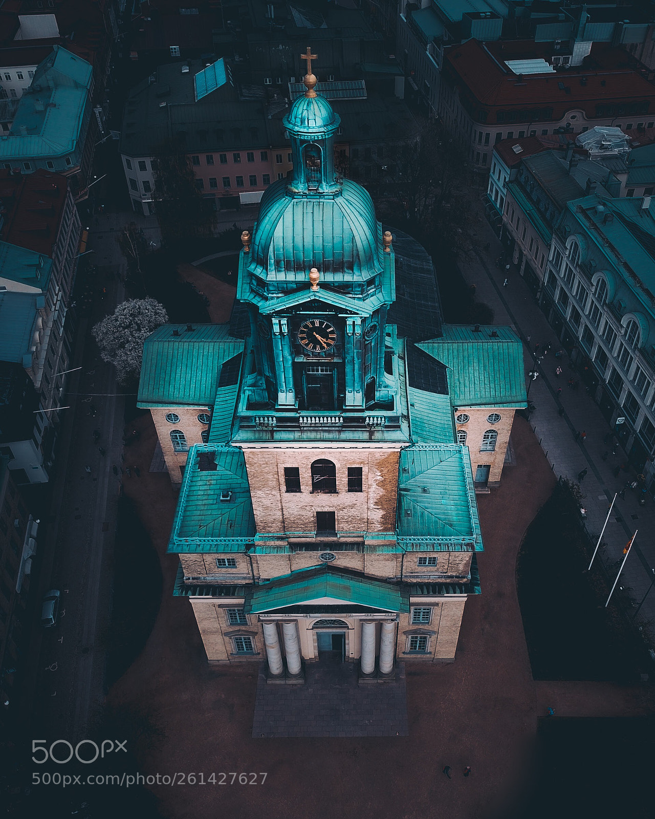 DJI FC220 sample photo. Domkyrkan photography