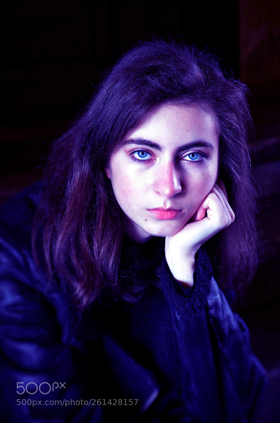 Nikon D5100 sample photo. Violet mood photography