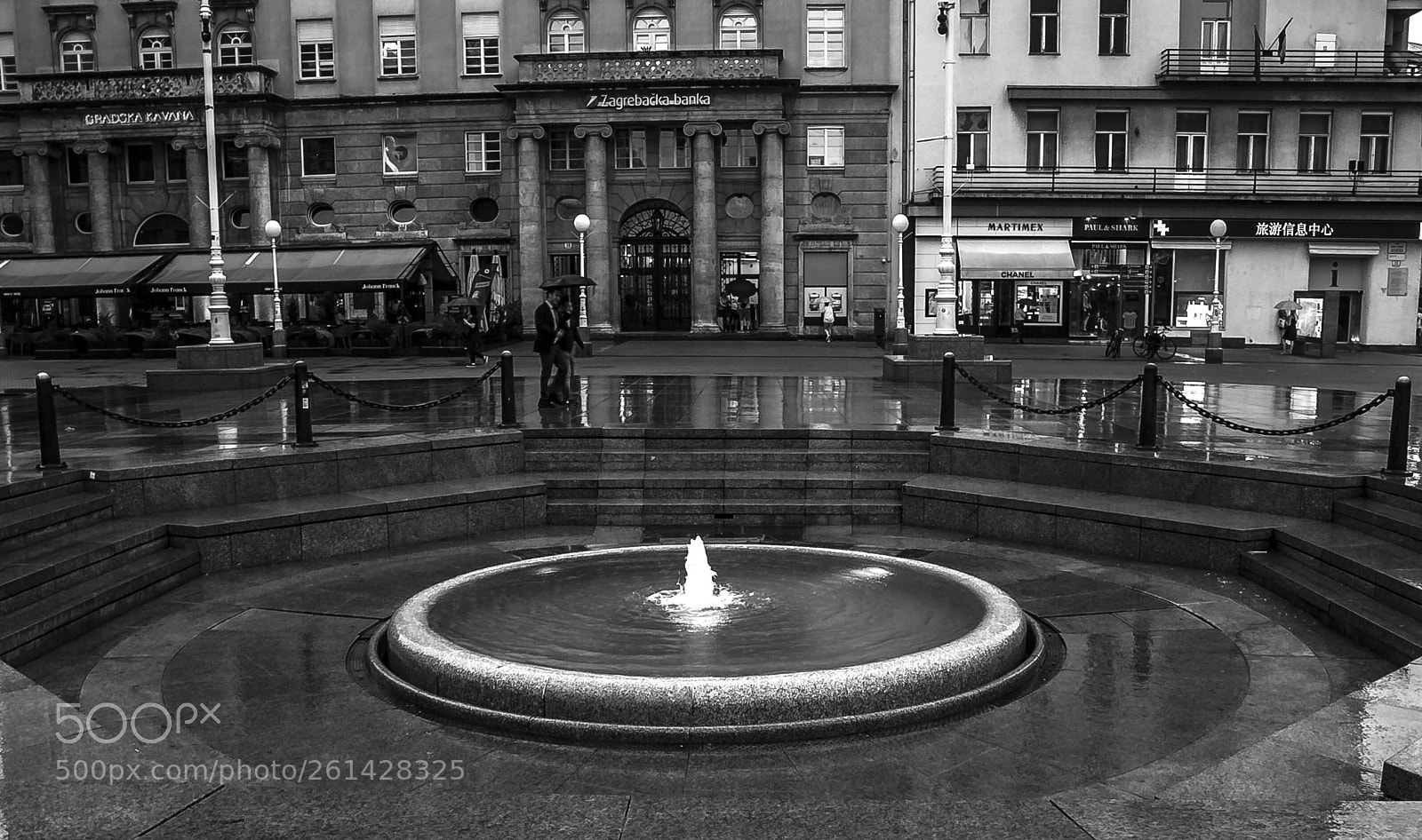 Nikon D60 sample photo. Fountain photography