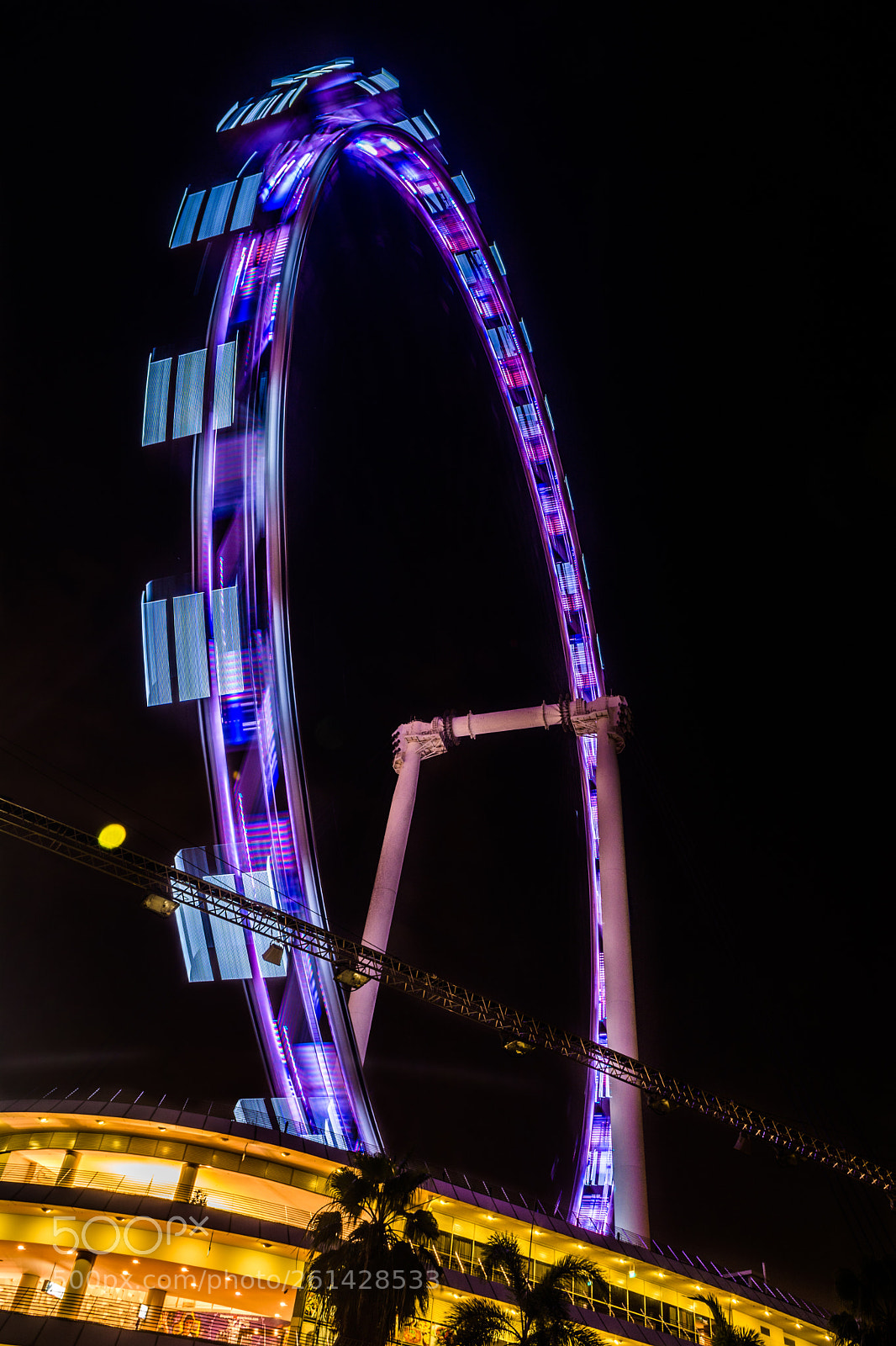 Nikon D7100 sample photo. Singapore city lights photography