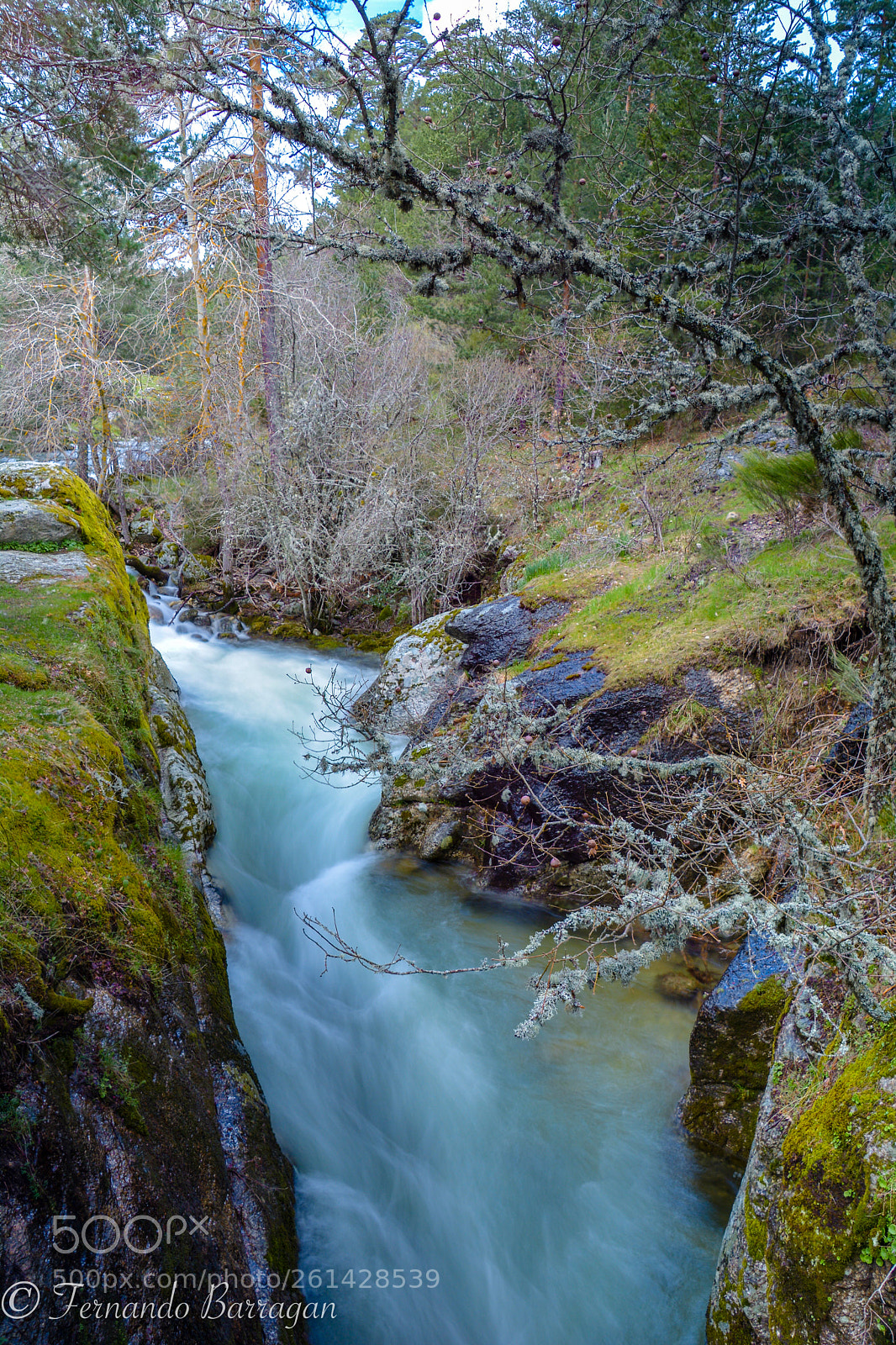 Nikon D7100 sample photo. Lozoya cascada photography